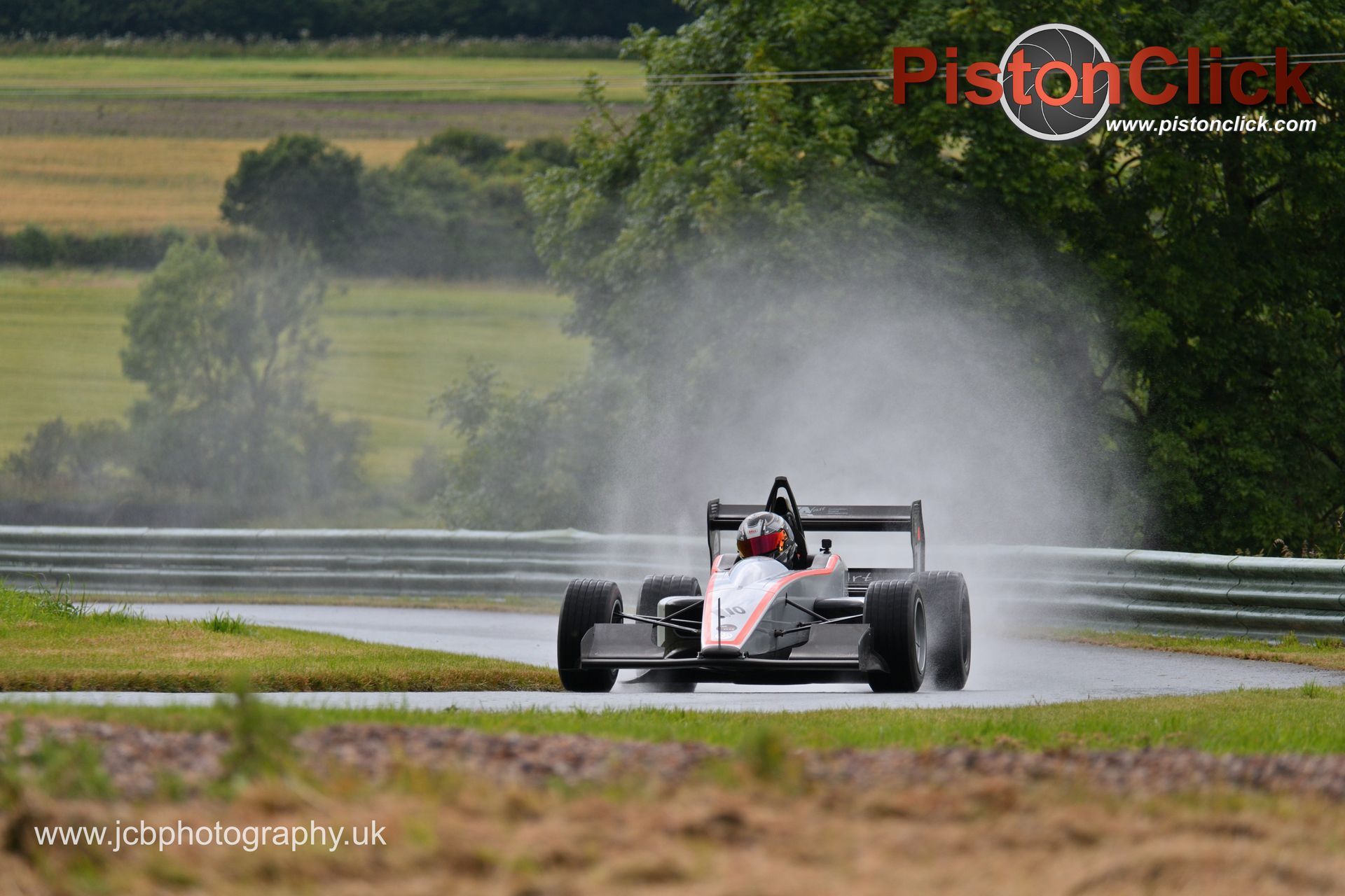 Rain at Harewood Hillclimb