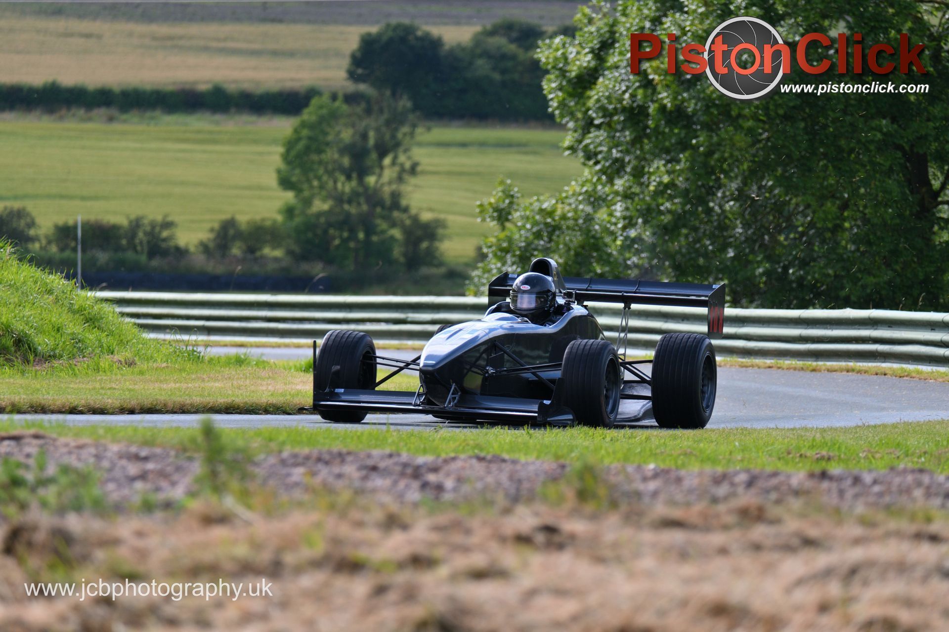 David Tatham driving his DJ Firehawk