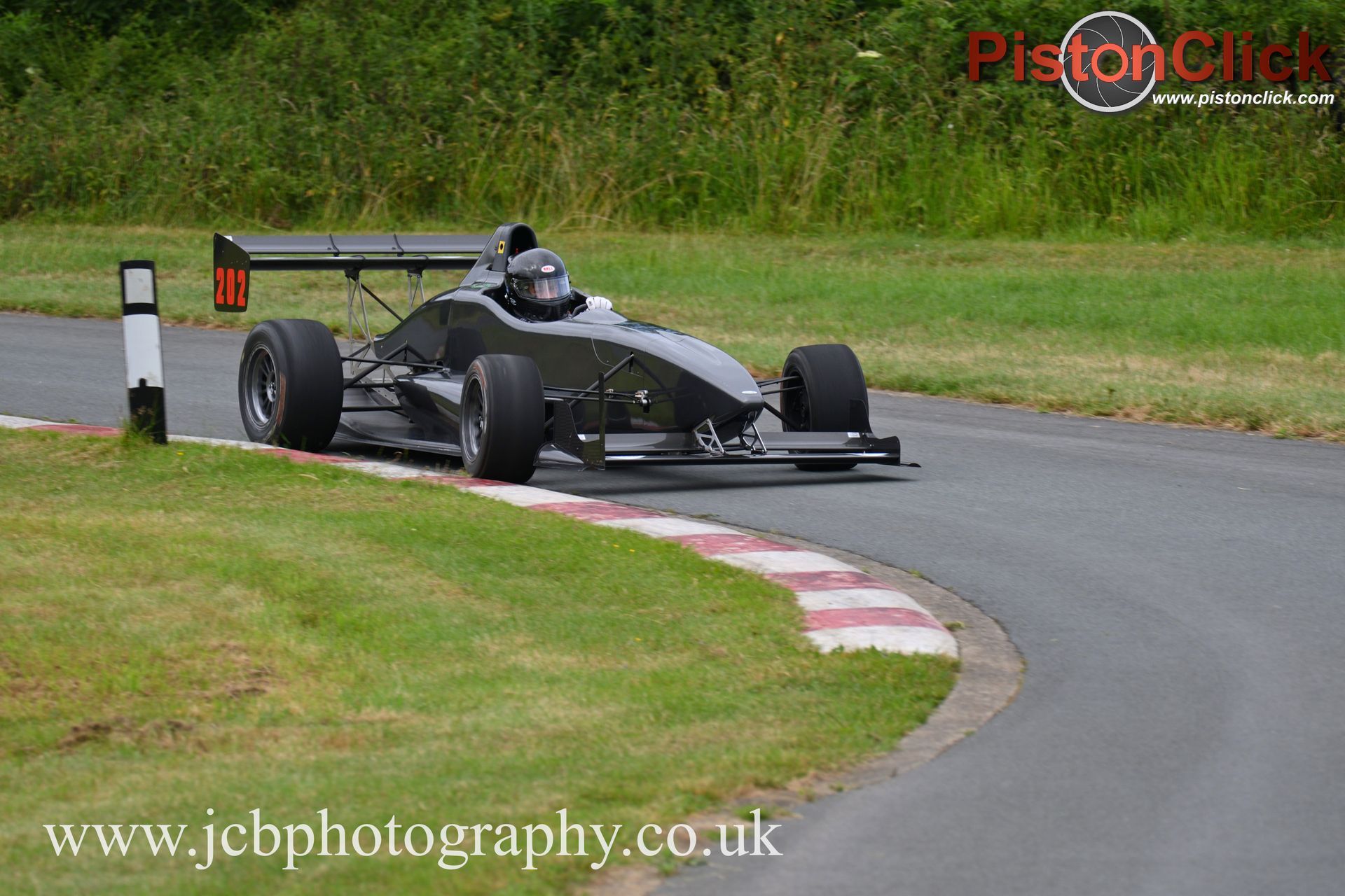 David Tatham driving his DJ Firehawk