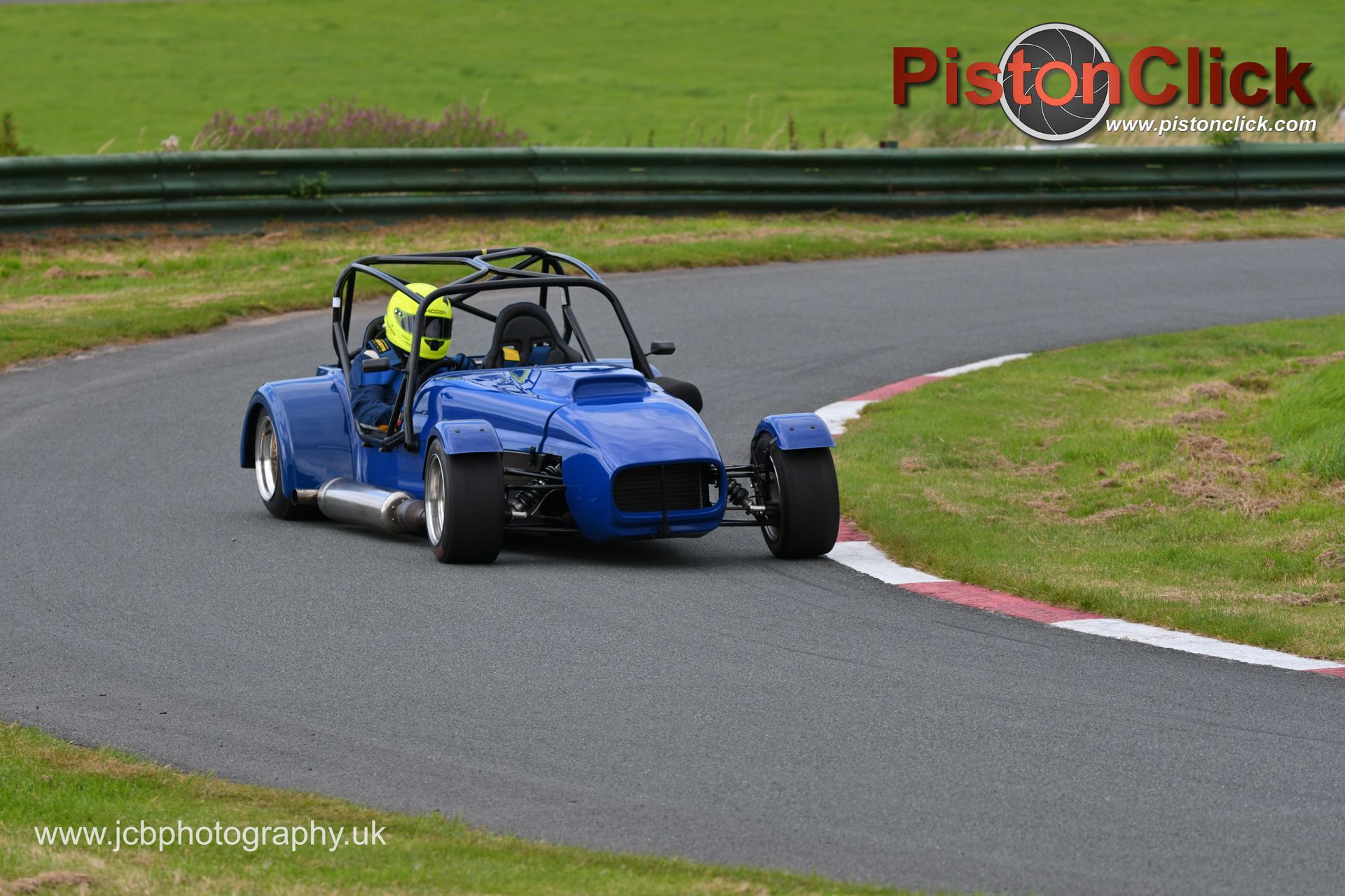 Simon Green driving his Westfield Duratec at Harewood hillclimb
