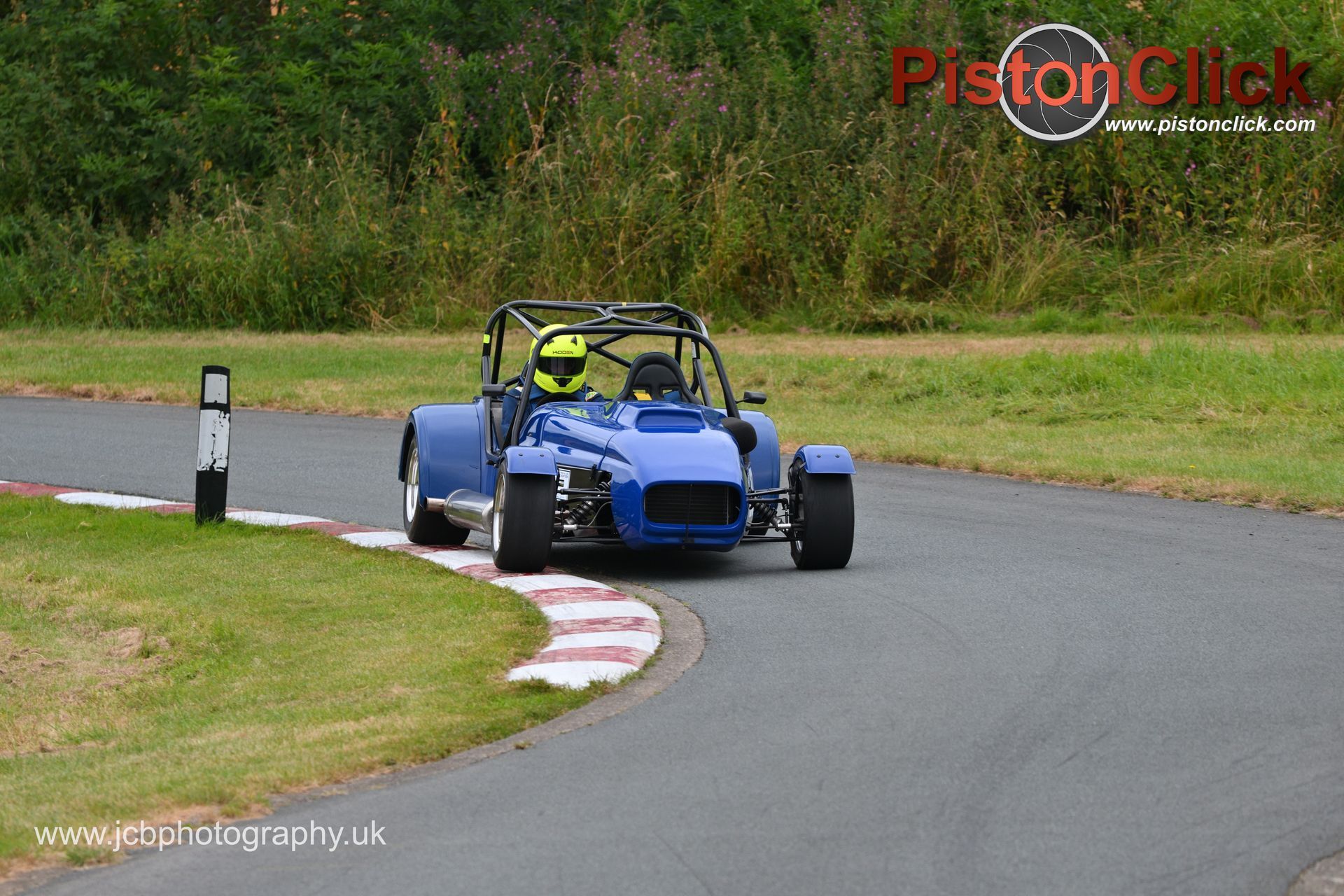 Simon Green driving his Westfield Duratec at Harewood hillclimb