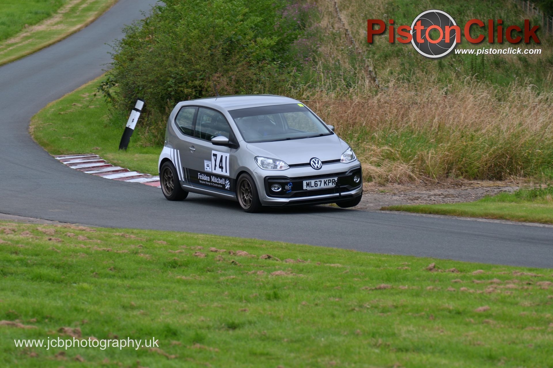 Adam Riley at the Harewood hillclimb