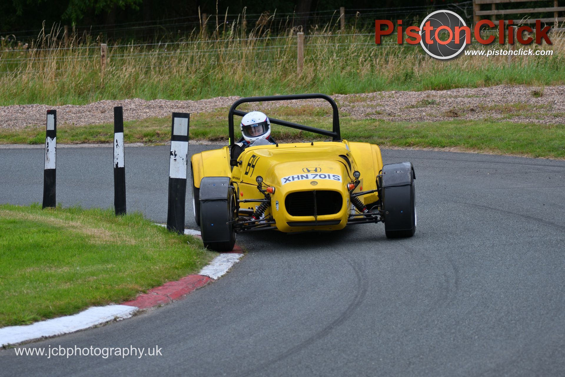 Henry Moorhouse at the Harewood hillclimb
