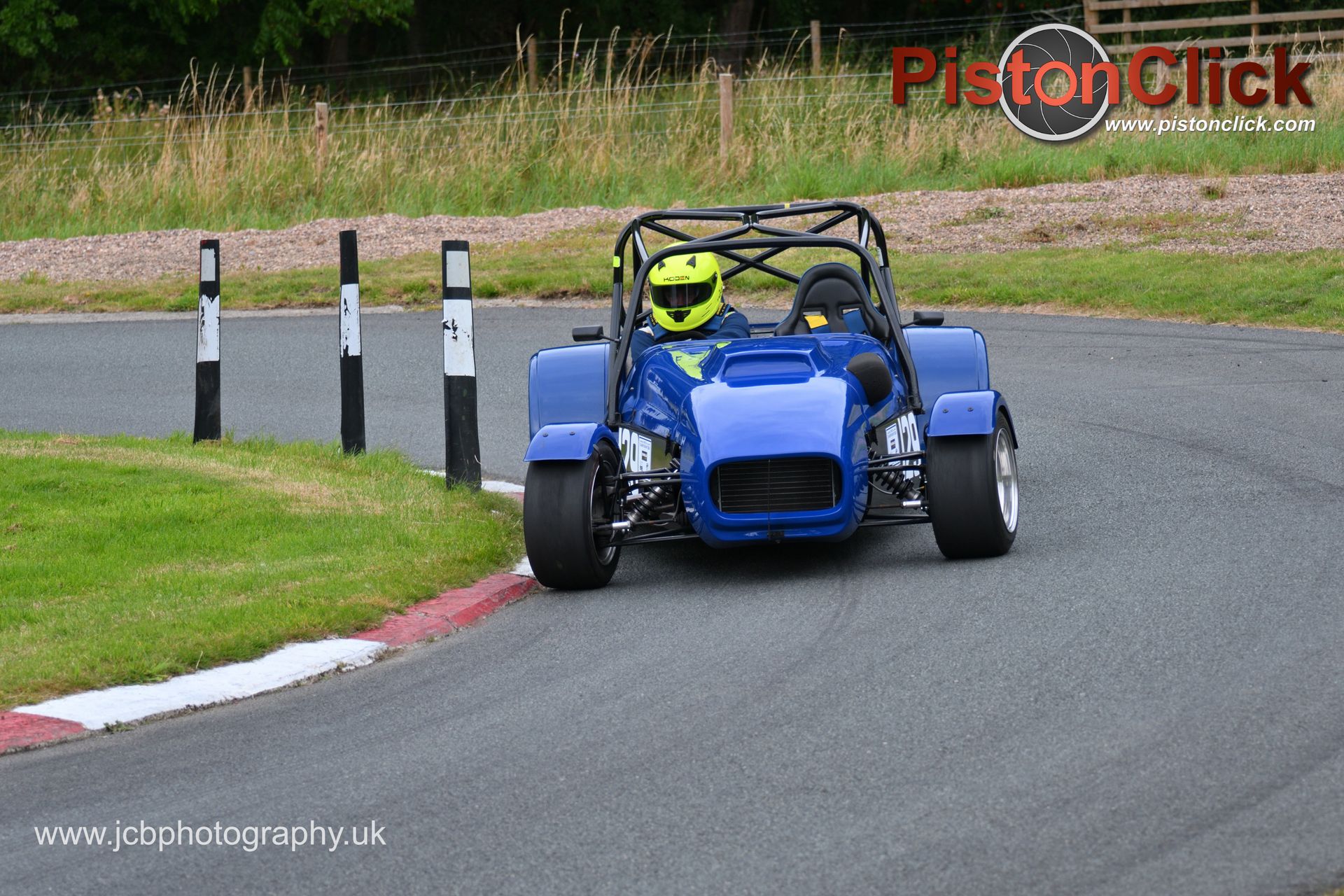 Simon Green at the Harewood hillclimb