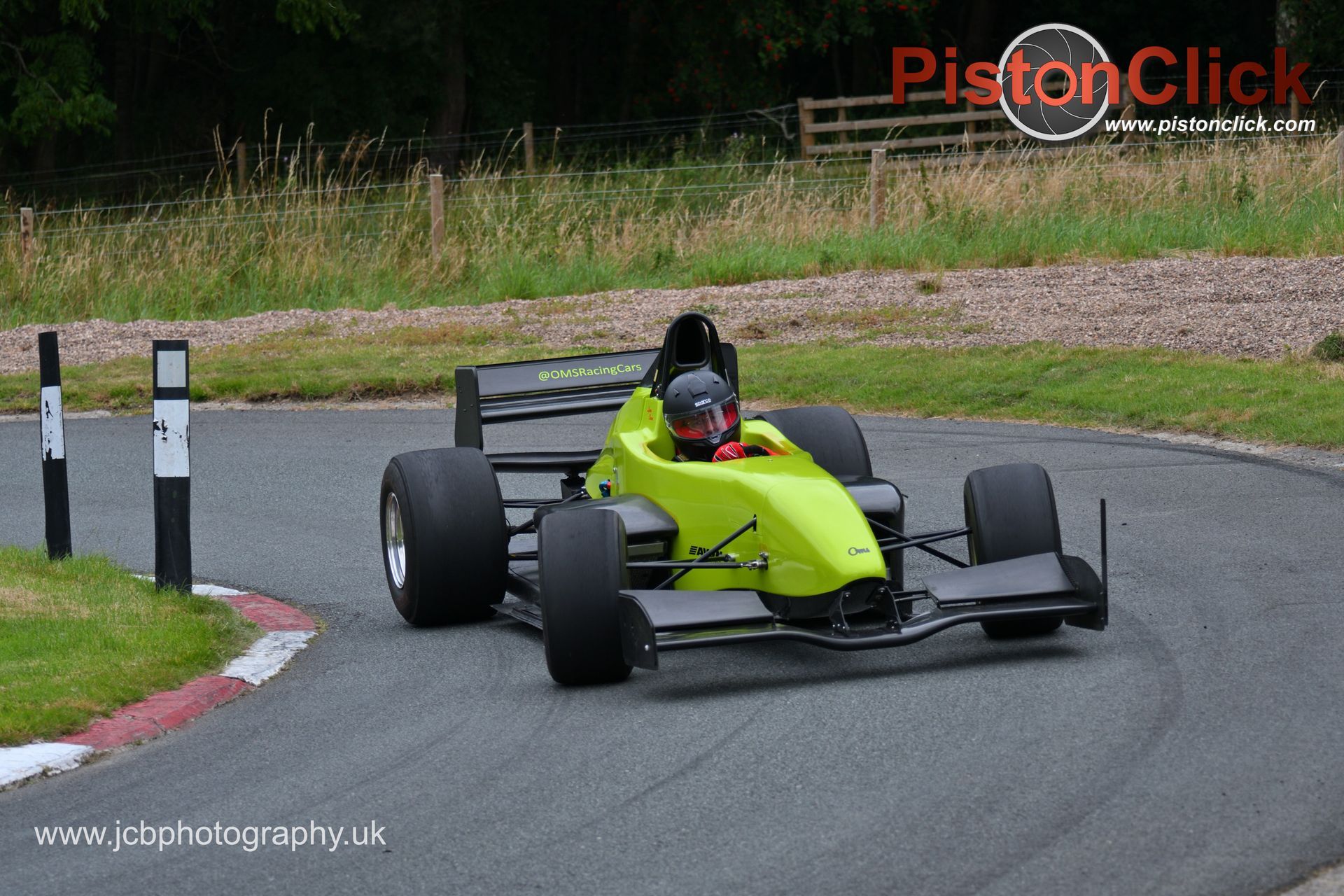 Dave Banner driving the Westfield Megabusa at Harewood hillclimb