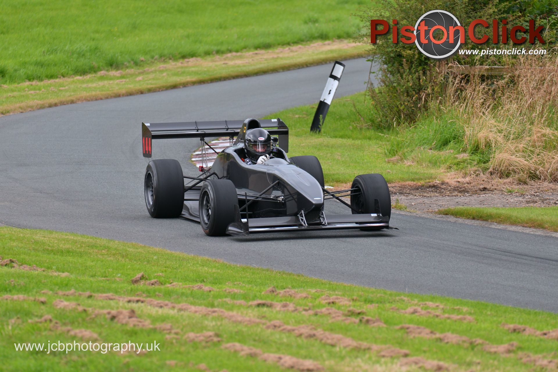 David Tatham driving the DJ Firehawk at Harewood hillclimb