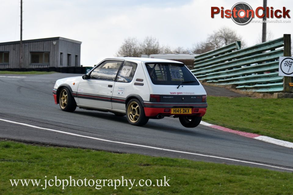 David Sykes Peugeot 205 GTi Harewood Speed Hillclimb