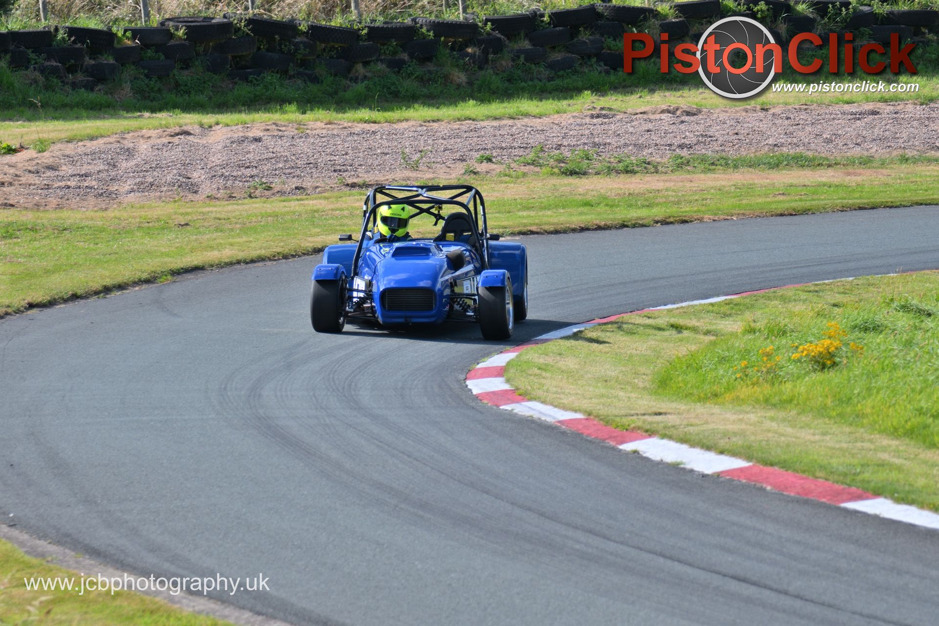 Simon Green driving his Westfield Duratec