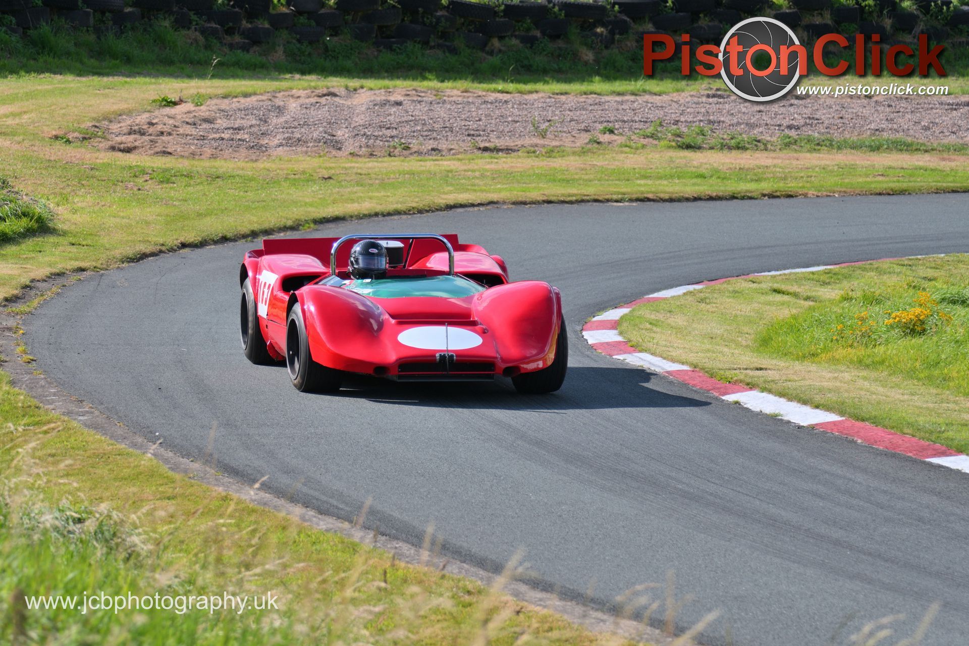David Tatham driving the McLaren M12C at Harewood hillclimb