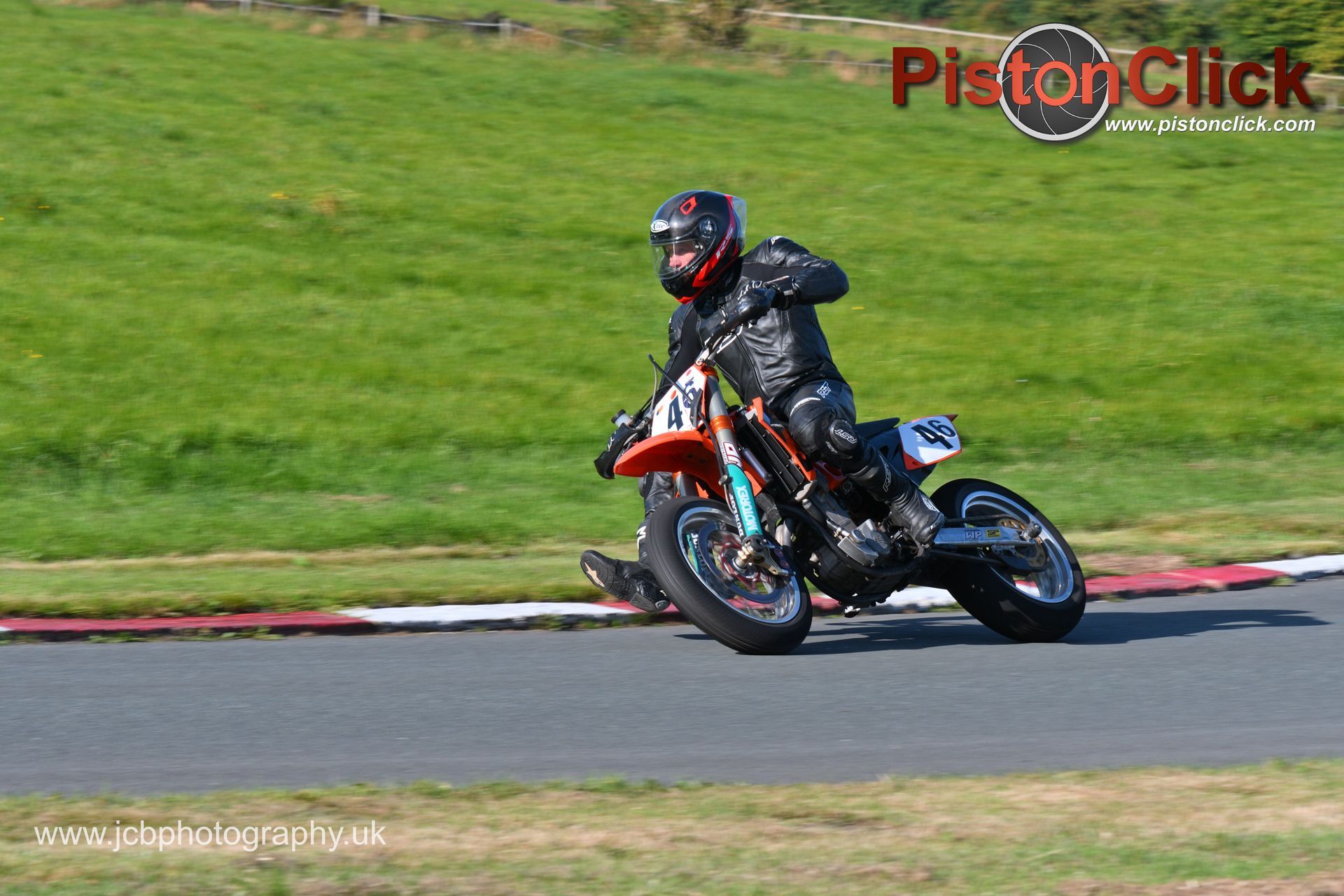 Paul Jarrett ridding a KTM