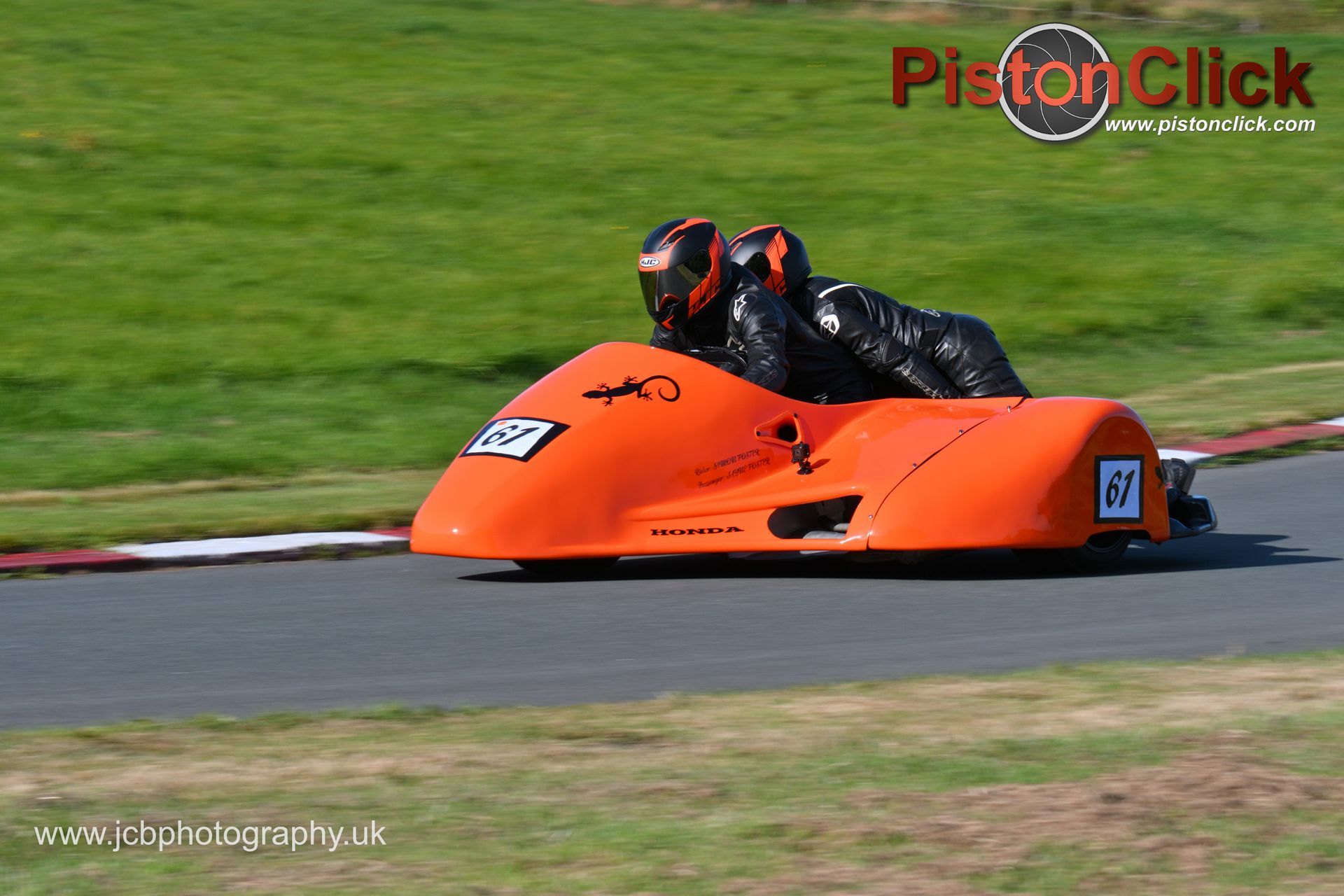 Sidecars at the Harewood hillclimb