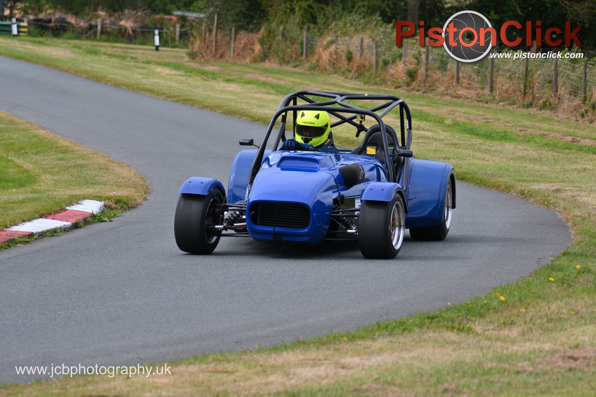 Simon Green driving his Westfield Duratec