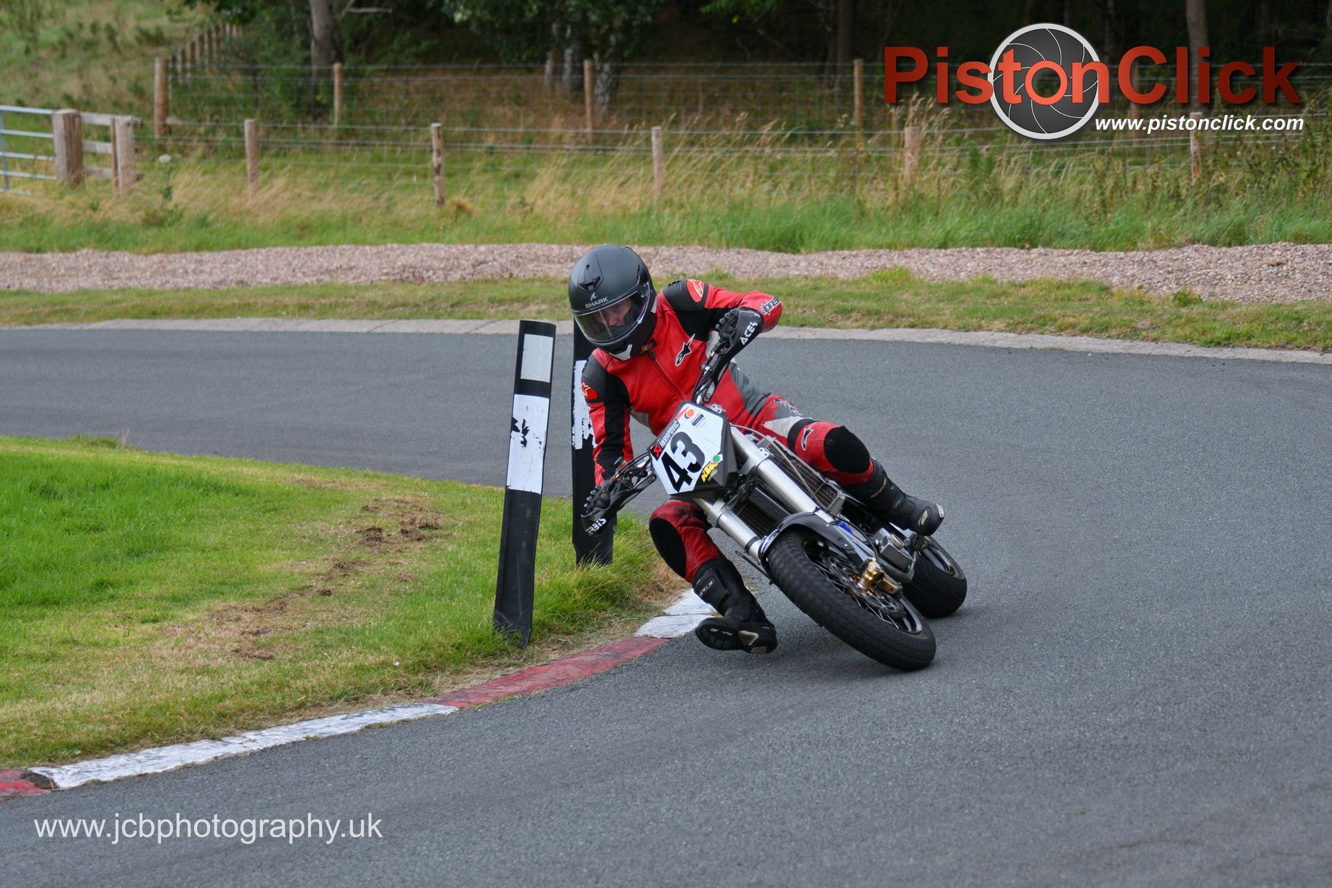 Motorcycles at the Harewood hillclimb