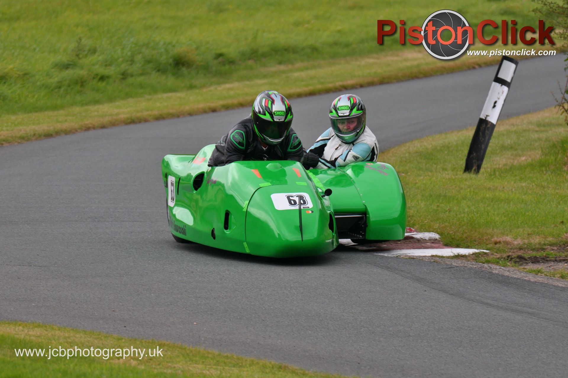 Sidecars at the Harewood hillclimb