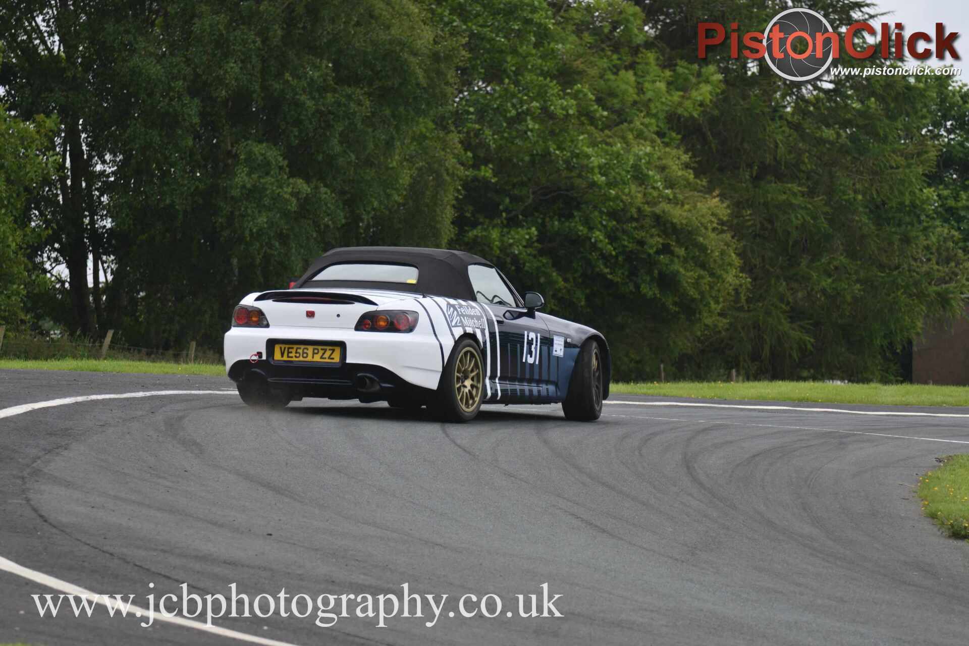 Adam Riley (2021 Harewood Champion) driving his Honda S2000
