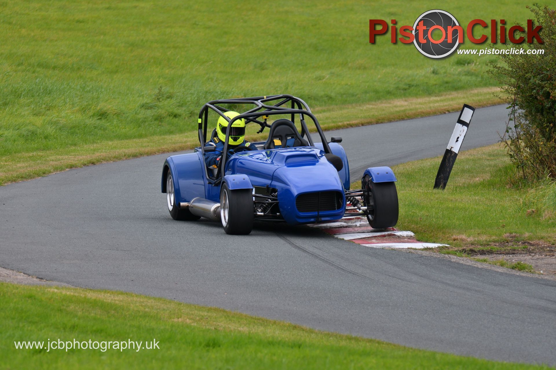 Simon Green driving his Westfield Duratec