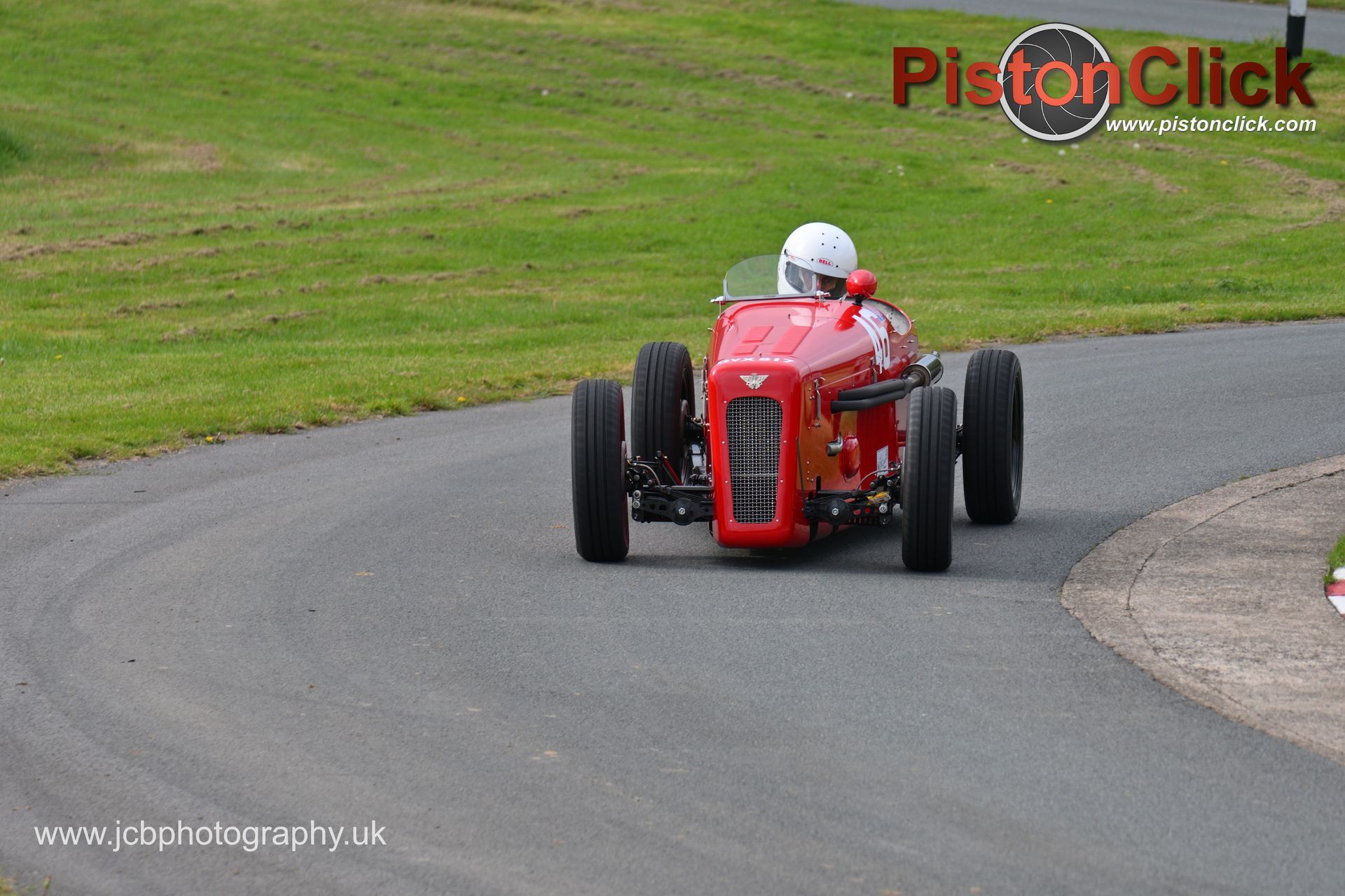 Stuart Blackham driving the Austin 7 Pigsty Special