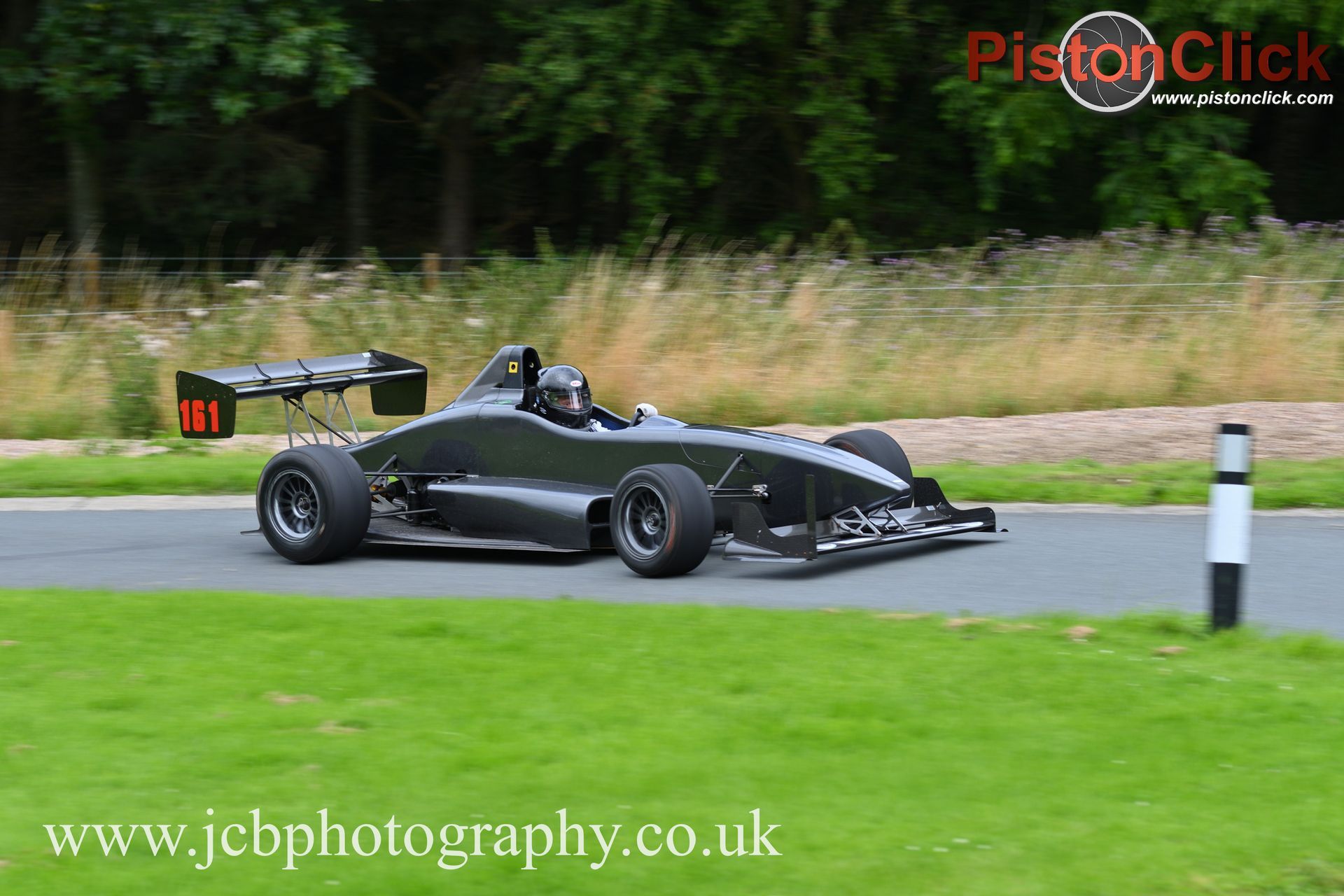 David Tatham driving his DJ Firehawk