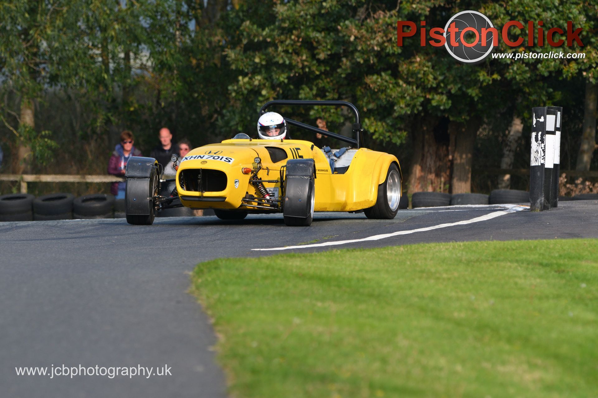 Henry Moorhouse driving the Honda powered Westfield
