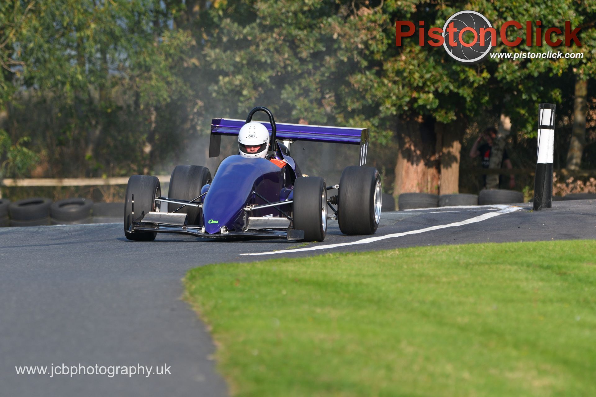 Jake Bellerby driving his OMS 2000M