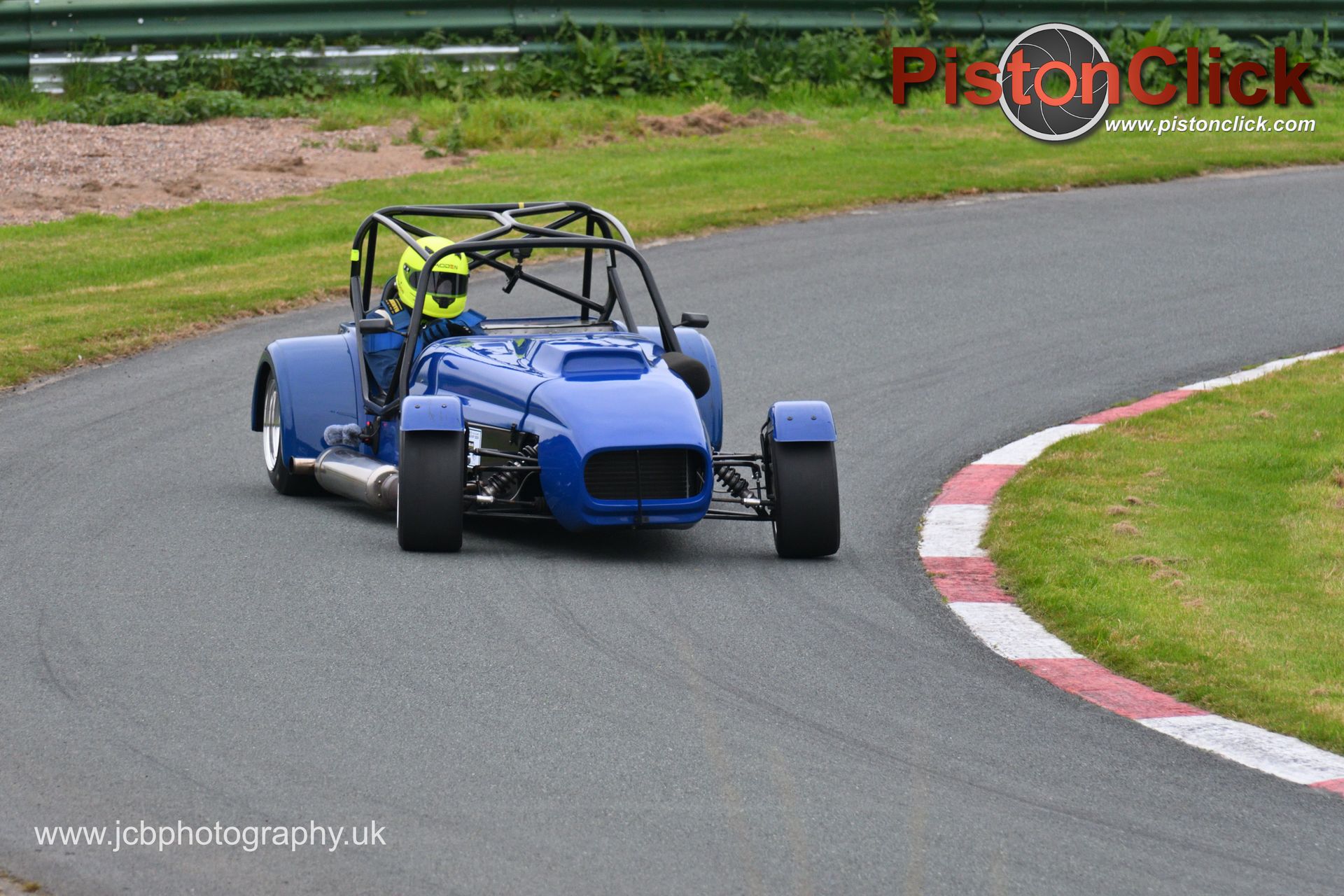 Simon Green driving his Westfield Duratec