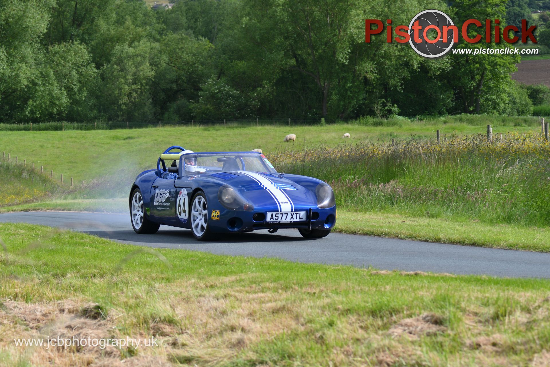 Classic & Vintage cars at the Harewood Speed Hillclimb
