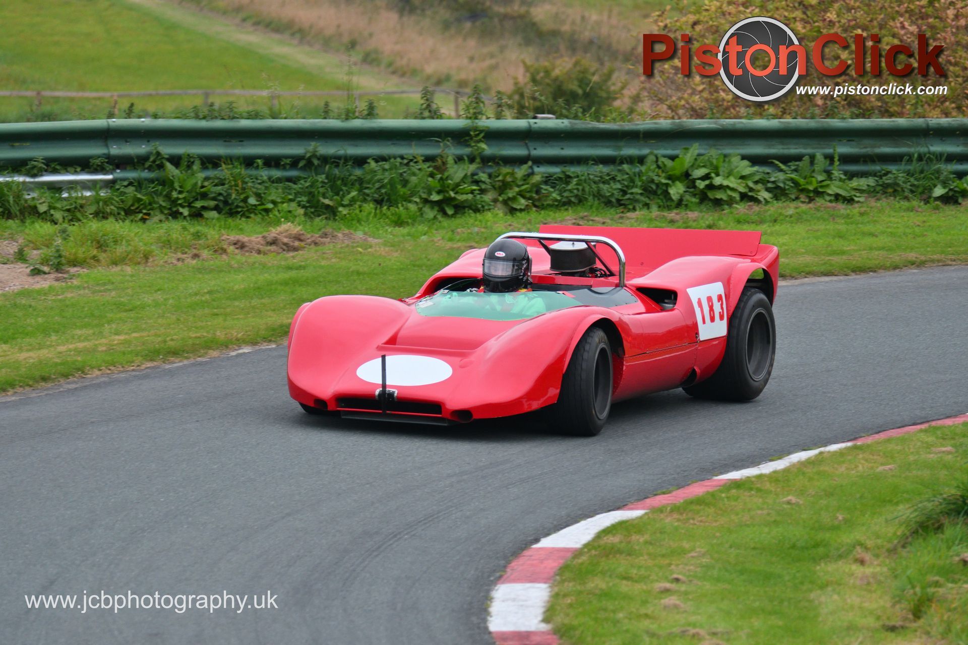 David Tatham in his McLaren M12C at Harewood Hillclimb