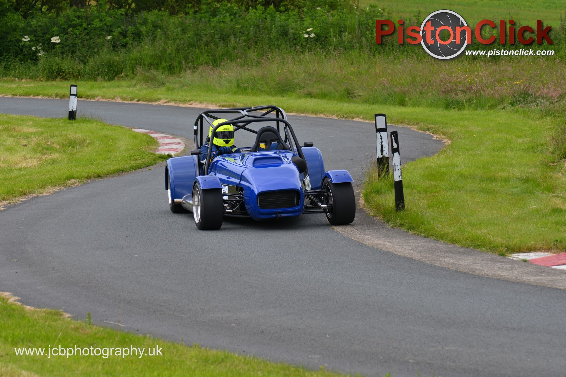 Simon Green driving his Westfield Duratec