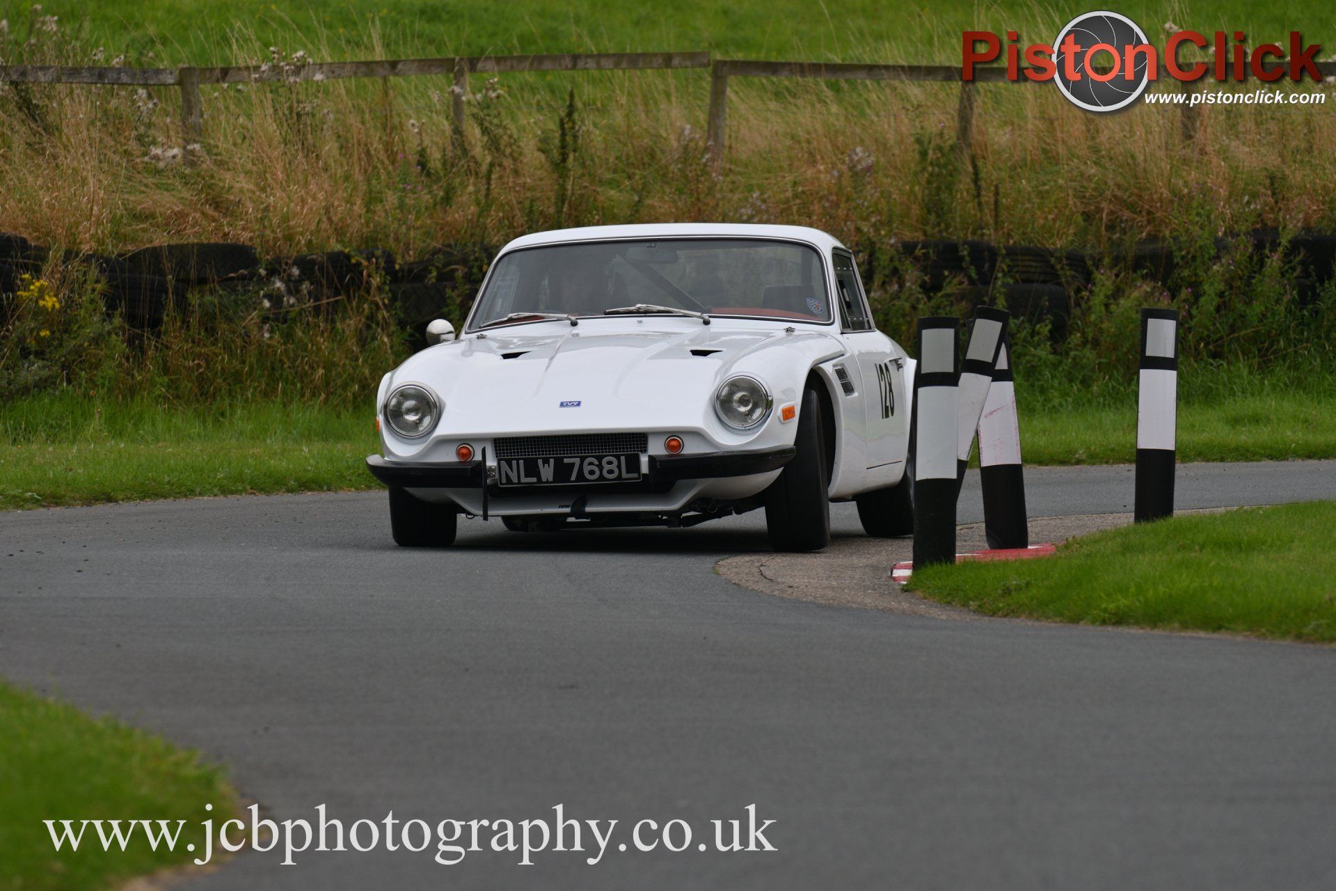 Thomas Robinson driving a TVR 1600M