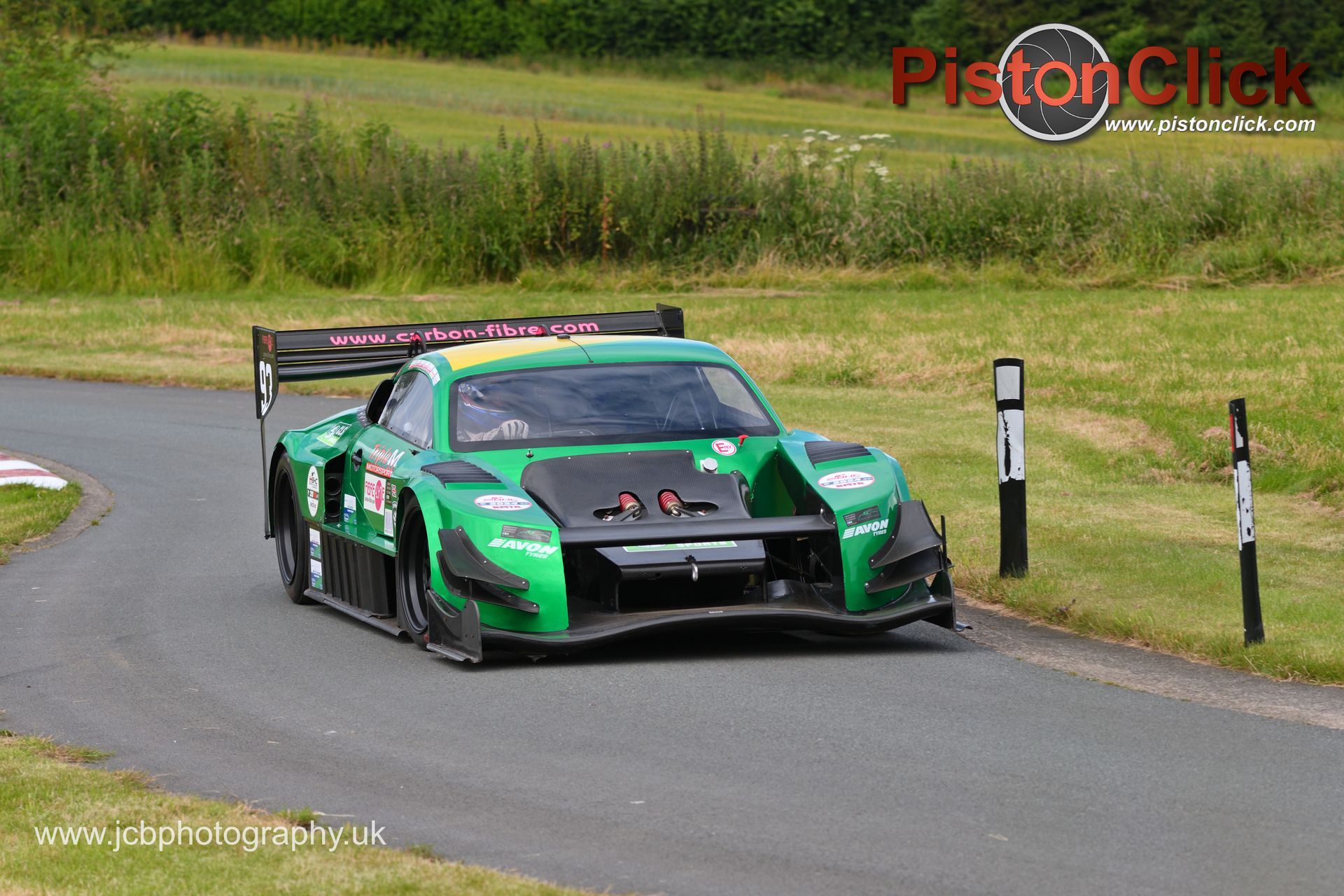 Simon Bainbridge driving a Crono V8 at Harewood Hillclimb