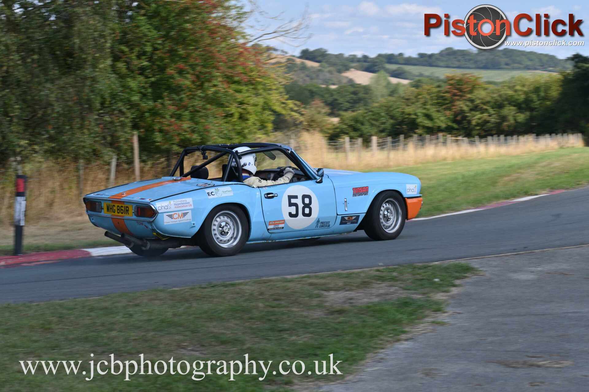 Triumph Spitfire Harewood hillclimb