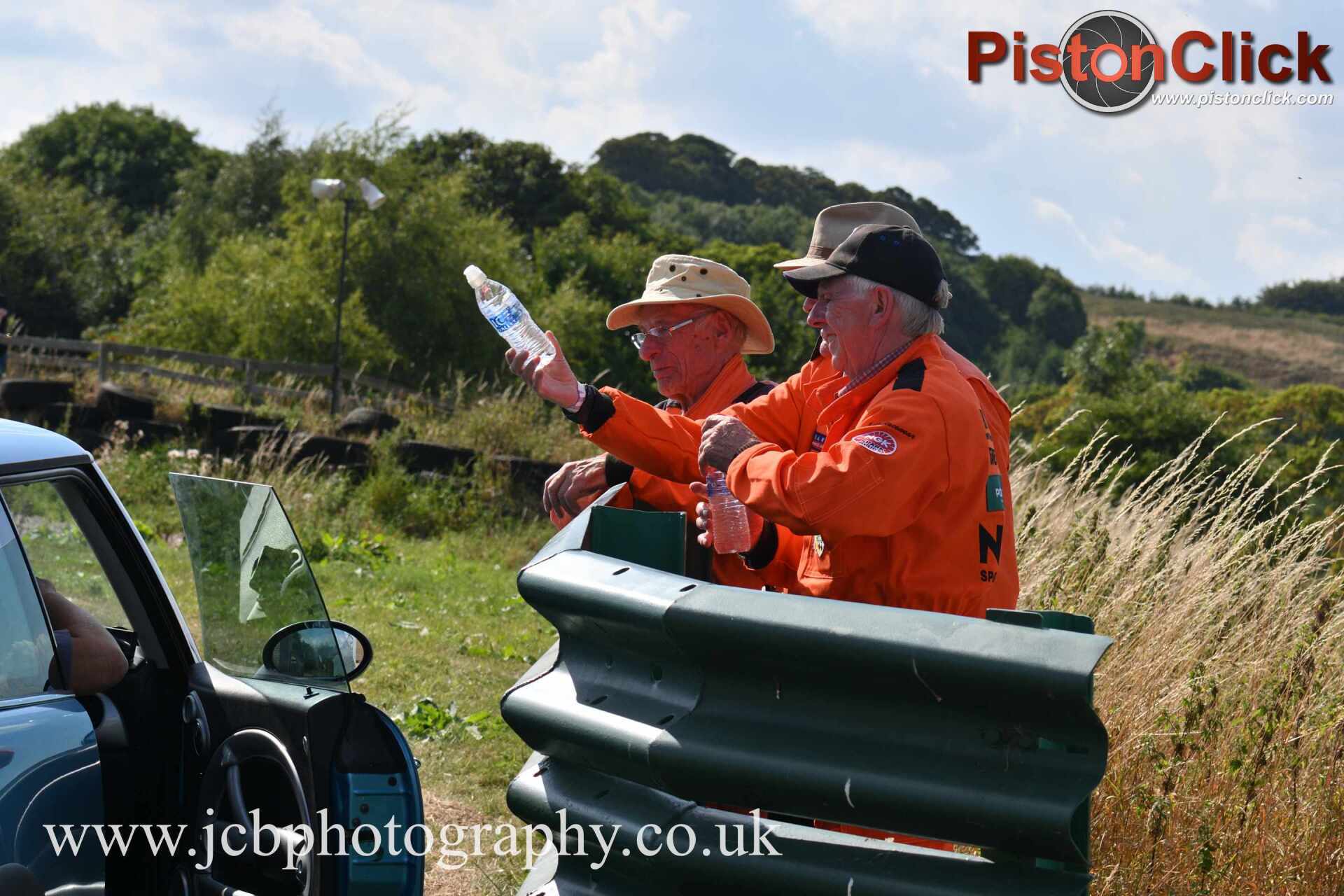 Marshals at Harewood Hillclimb