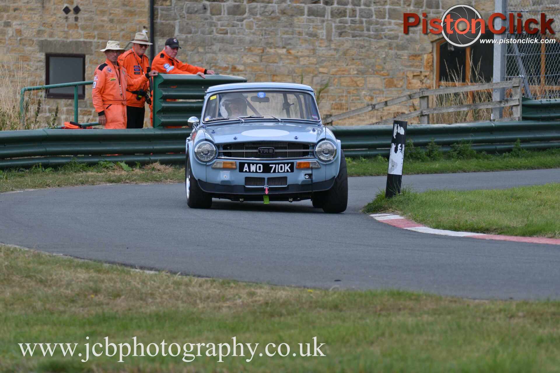 TR6 at the Harewood hillclimb