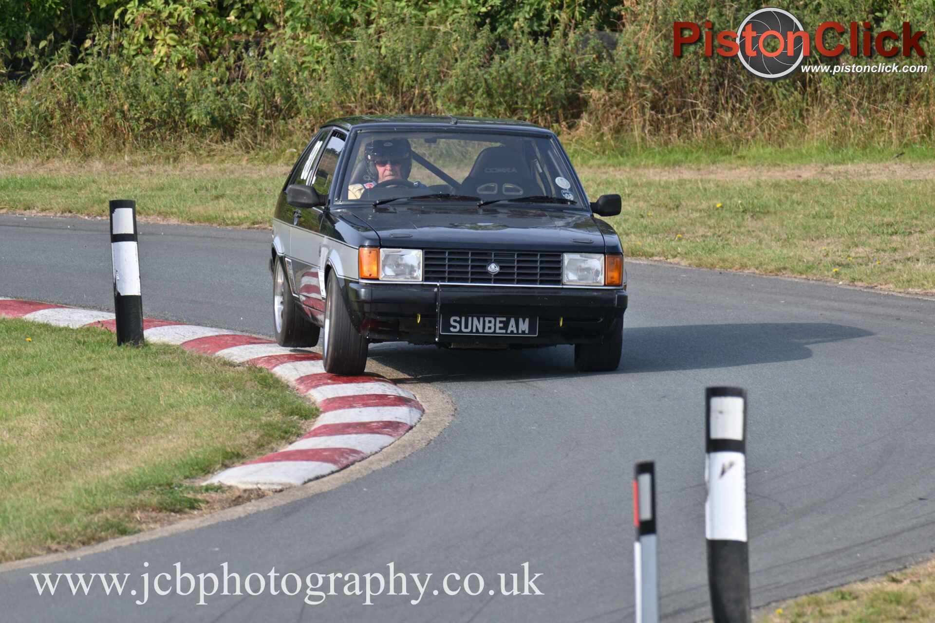 Terry Deere driving his Talbot Sunbeam Lotus