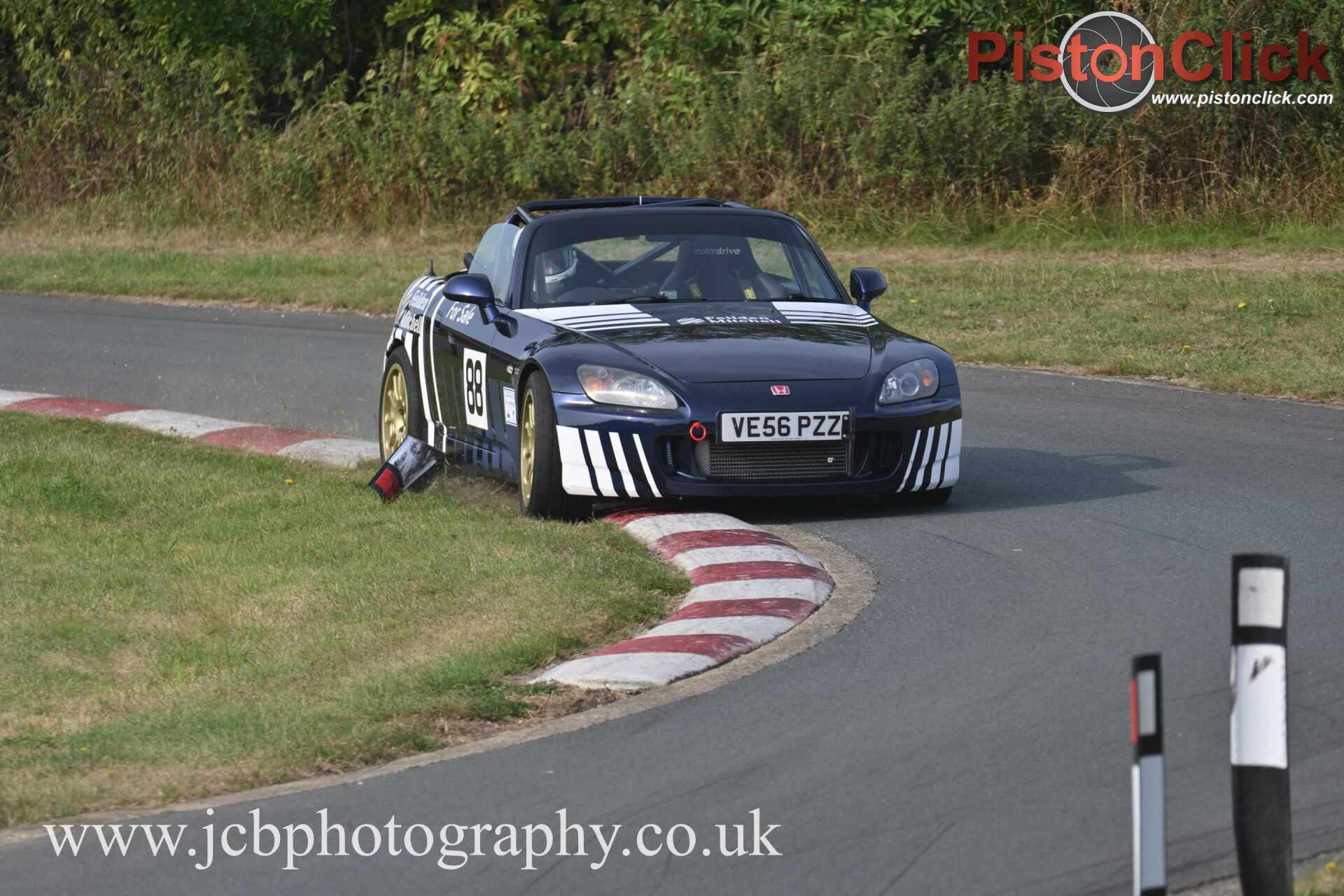 Adam Riley Blue Honda S2000 Harewood Hillclimb Champion 2022