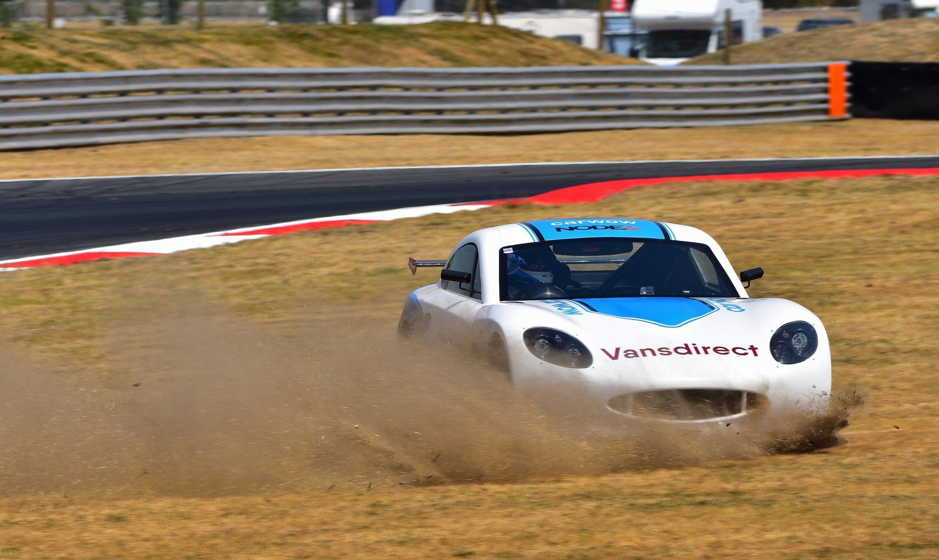 Taking photos at Snetterton