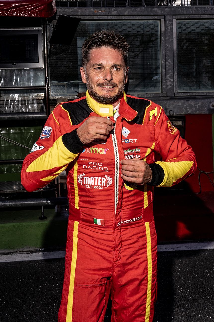 Marcello Mastroianni sport motoristici fotografo, Roma Italia.