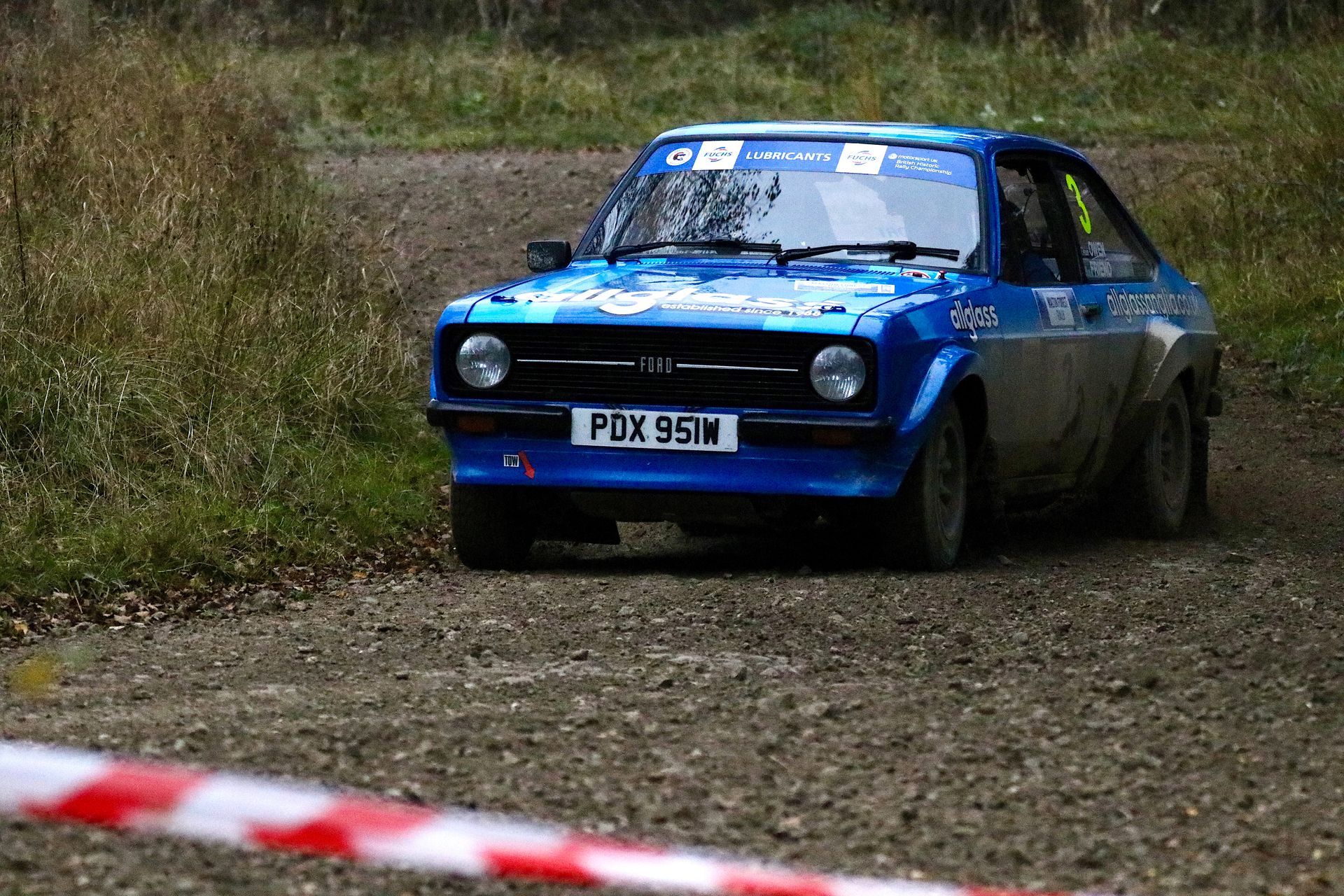 Ben Friend and Cliffy Simmons classic rallying