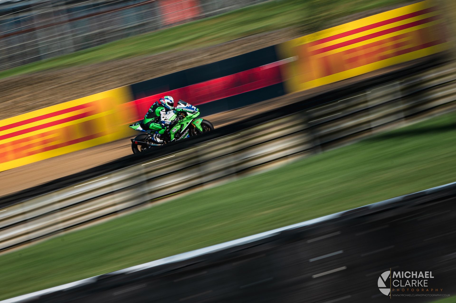 Mac Cook racer in British Superbikes