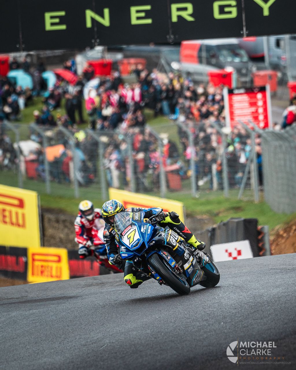 Ryan Vickers racer in BSB