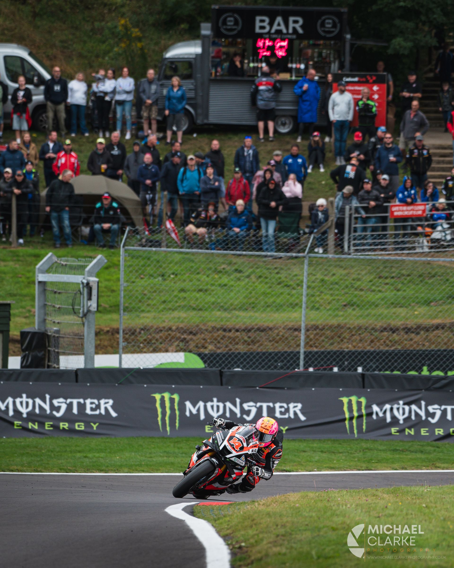 Lee Jackson on the MasterMac Honda Cadwell Park