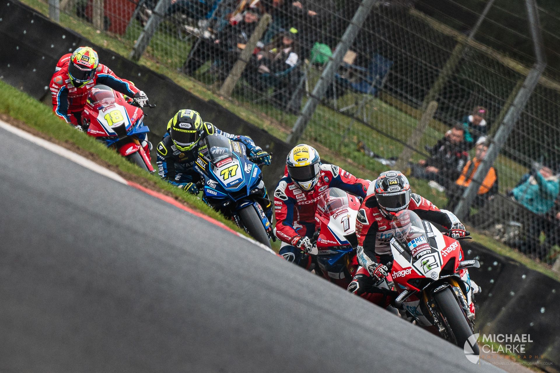 Glenn Irwin on the PBM Ducati wanted this final race of the season win