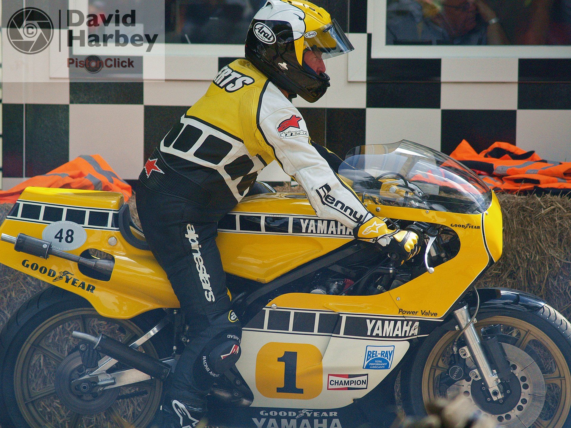 Kenny Roberts Goodwood Festival of Speed 2012