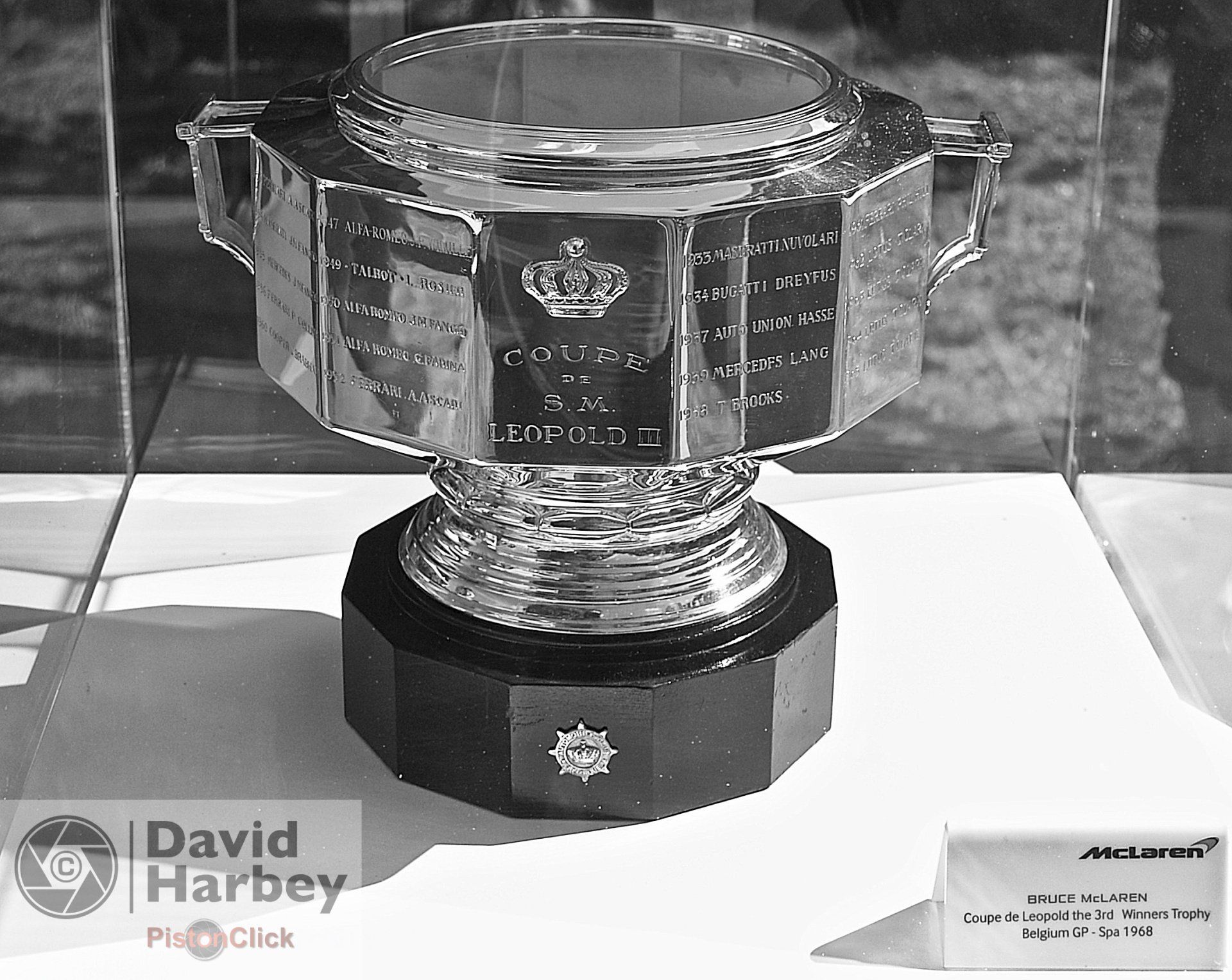 1968 Belgian GP winner’s trophy