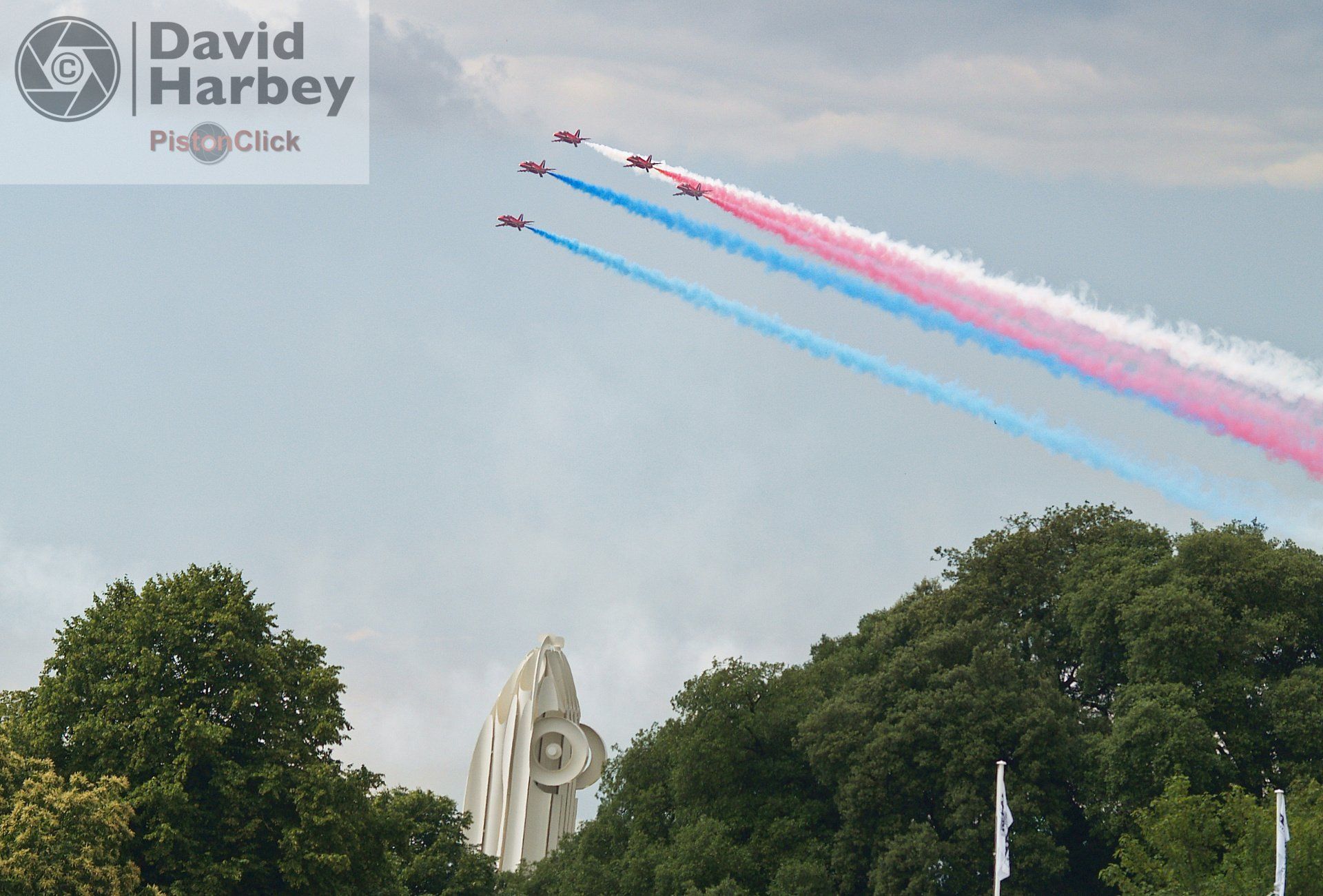 Red Arrows Goodwood Festival of Speed 2011