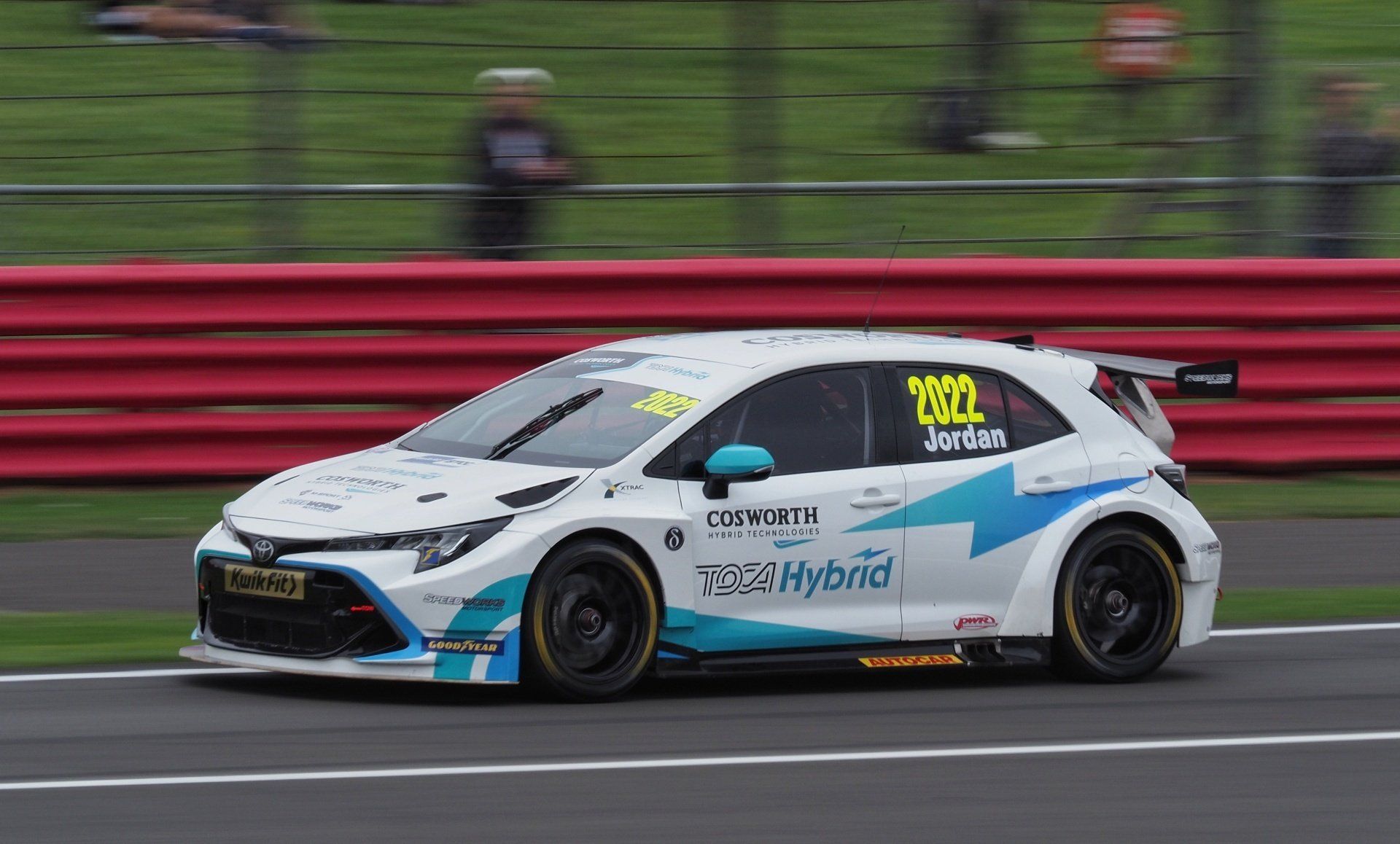 Taking photos at Silverstone BTCC