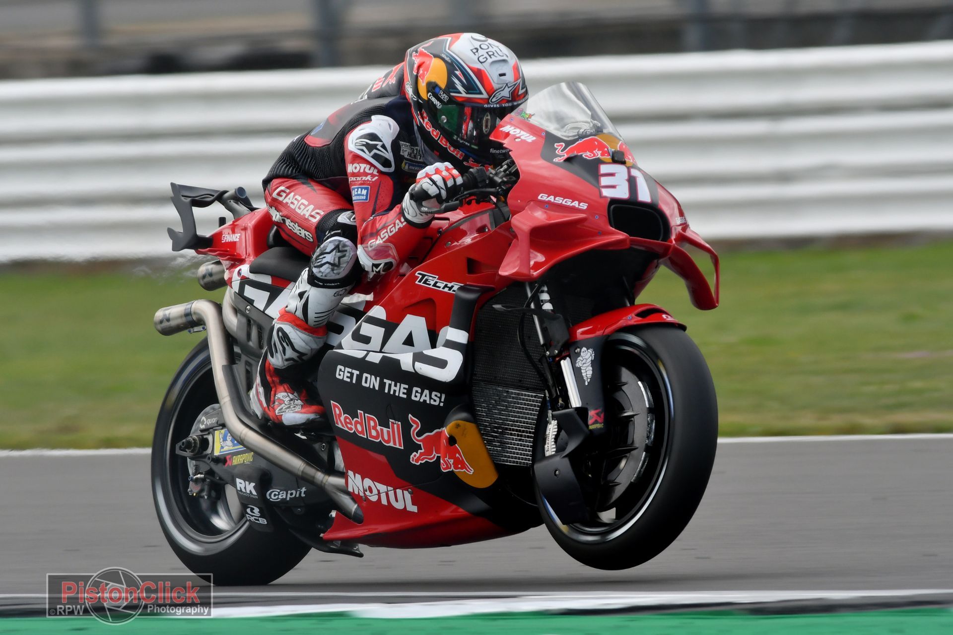 Pedro Acosta at the British round of MotoGP Silverstone