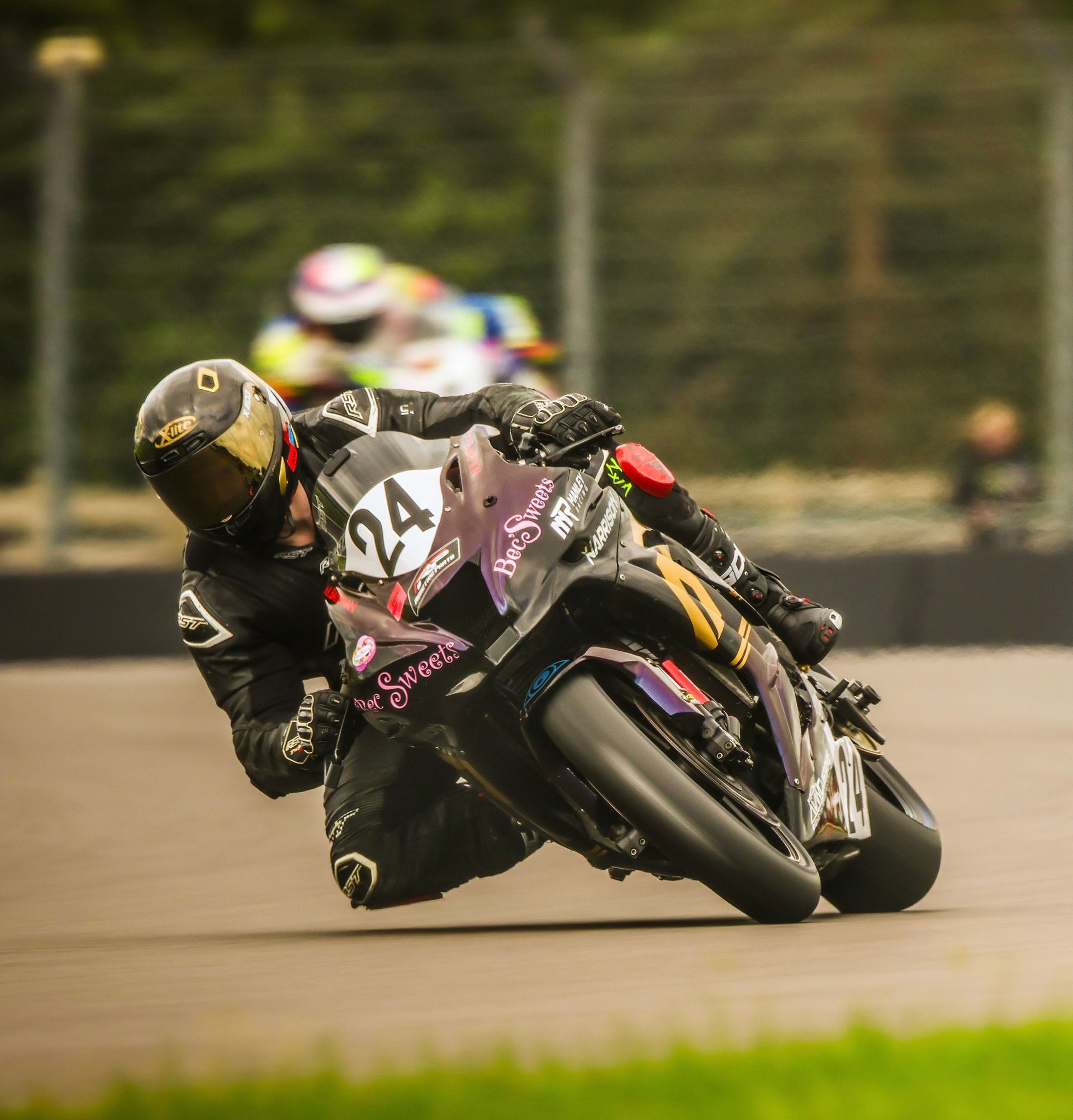 Photographing the British Motorcycle Racing Club Bemsee at Donington Park