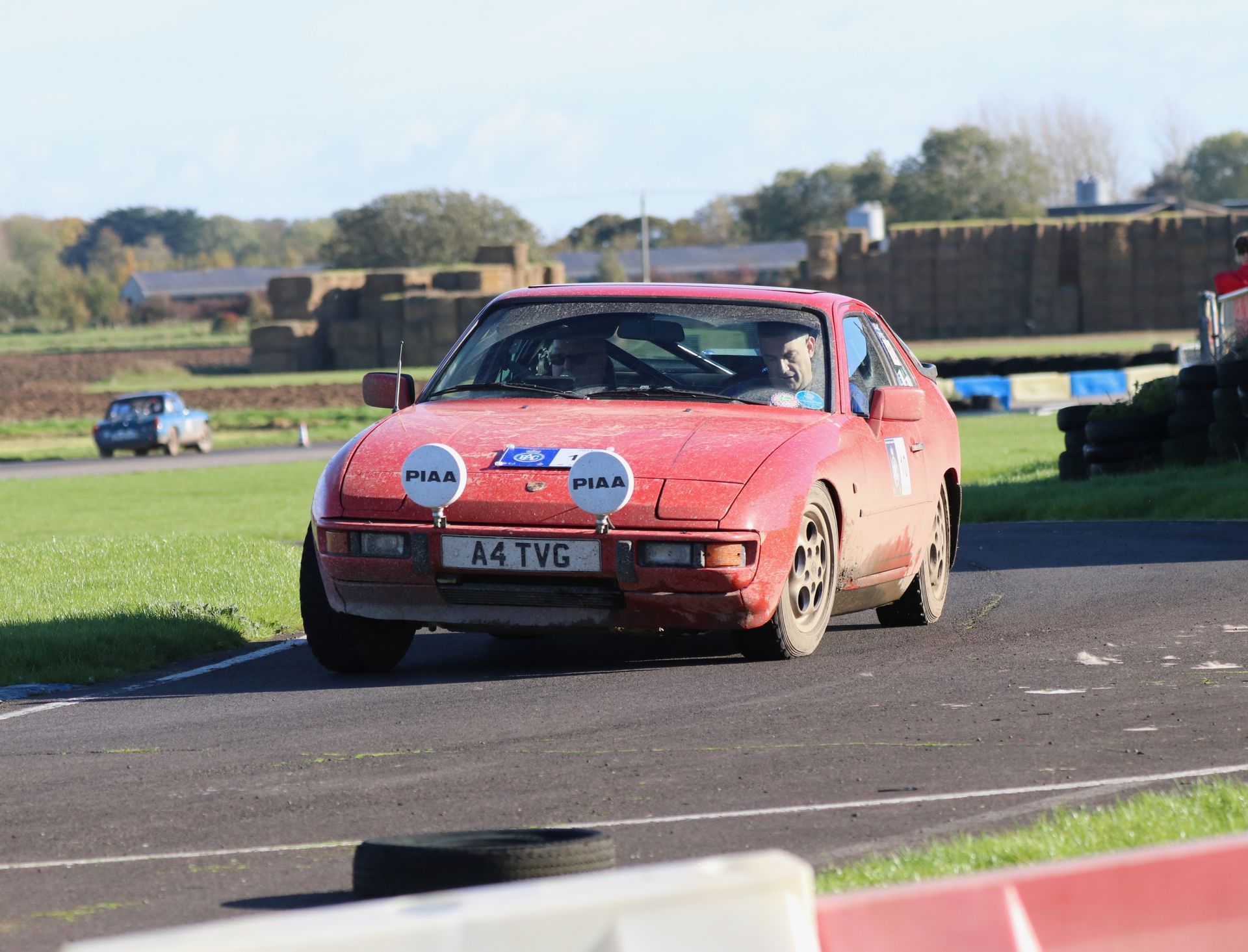 Classic Rally cars competing in the RAC Rally of the Tests