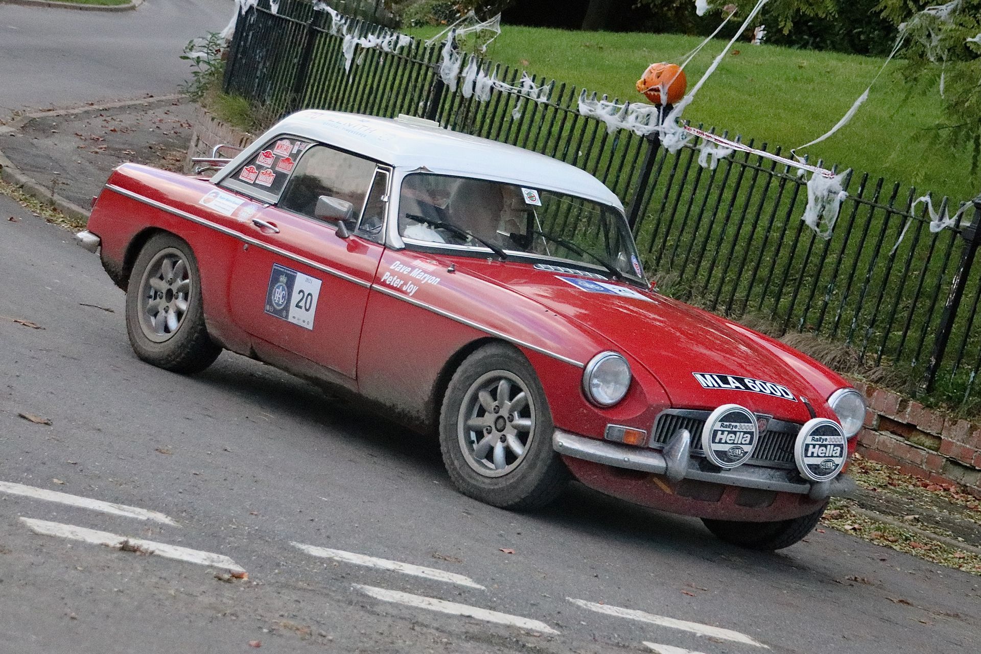 Photographing classic rally cars competing in the RAC Rally of the Tests